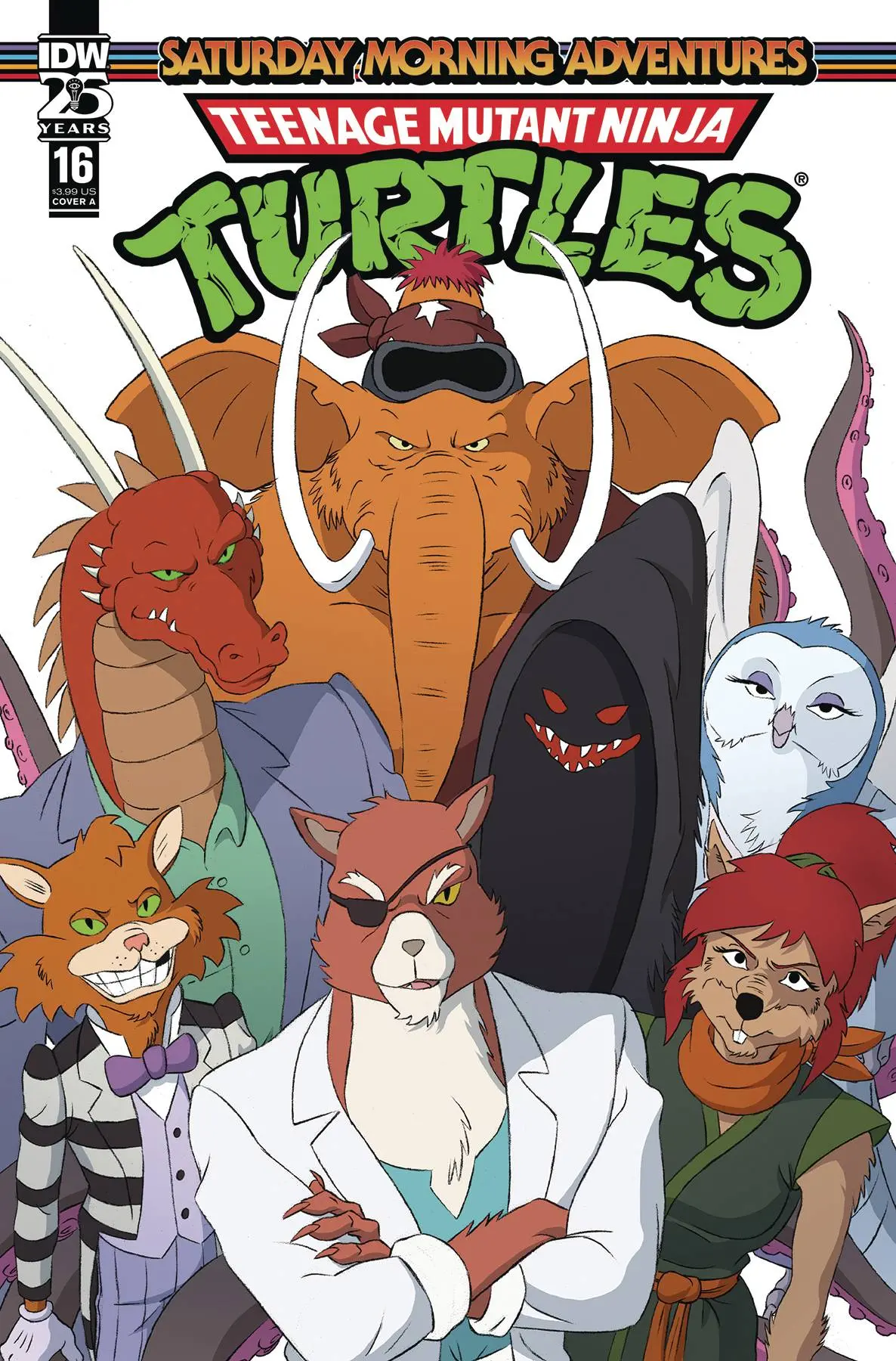 Tmnt Saturday Morning Adv #16 Cvr A Schoening 1