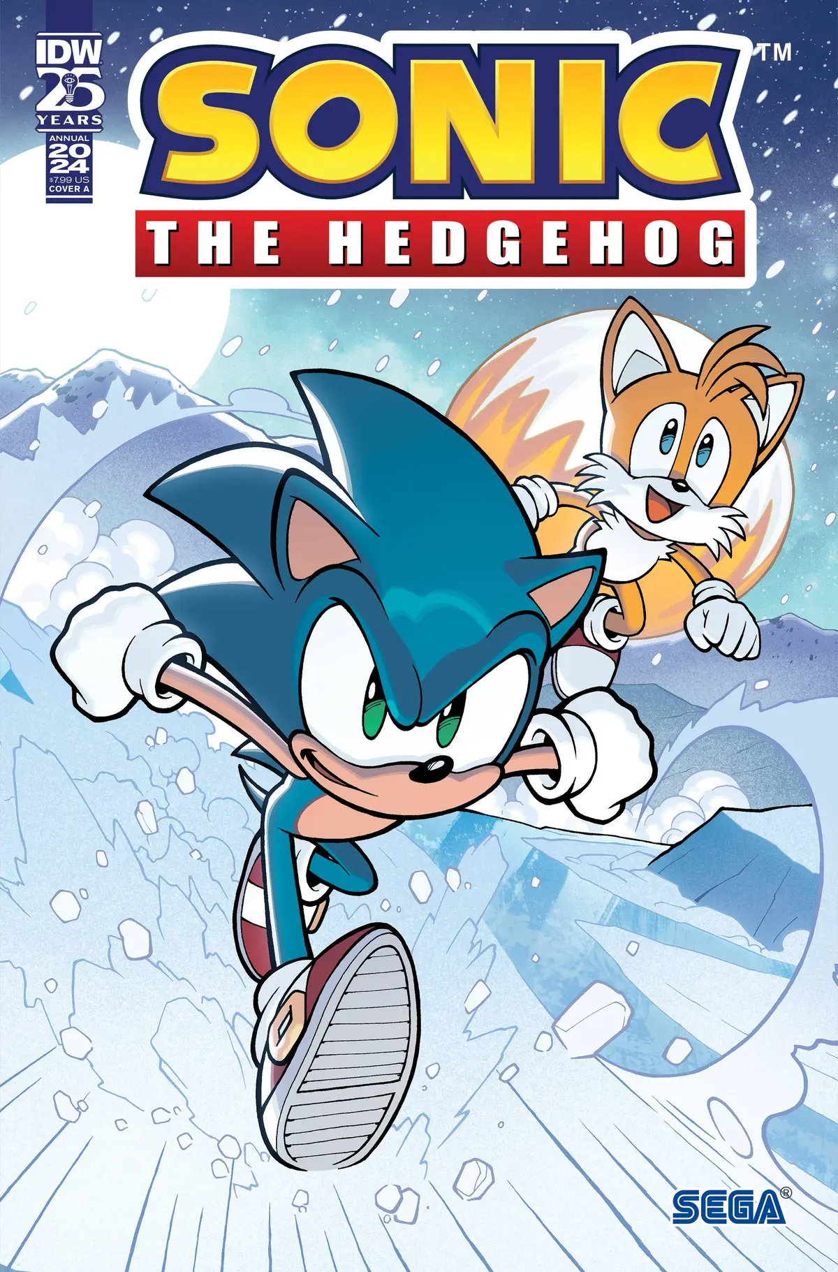 Sonic The Hedgehog Annual 2024 Oneshot Cvr A Lawrence 1