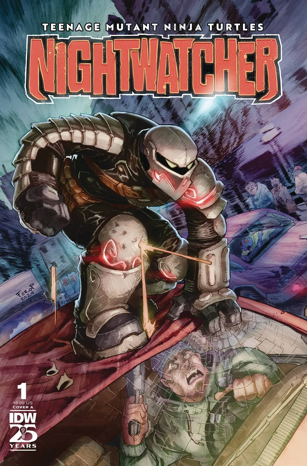 Teenage Mutant Ninja Turtles Nightwatcher #1 Cvr A Pe 1