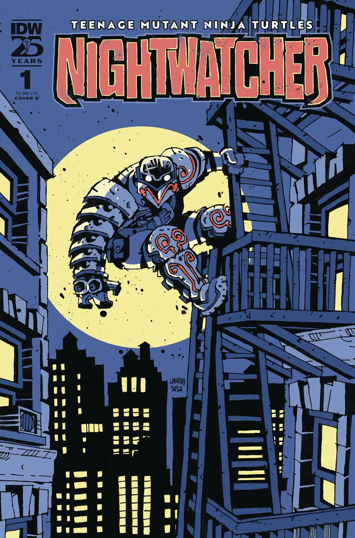 Teenage Mutant Ninja Turtles Nightwatcher #1 Cvr B Lankry 1