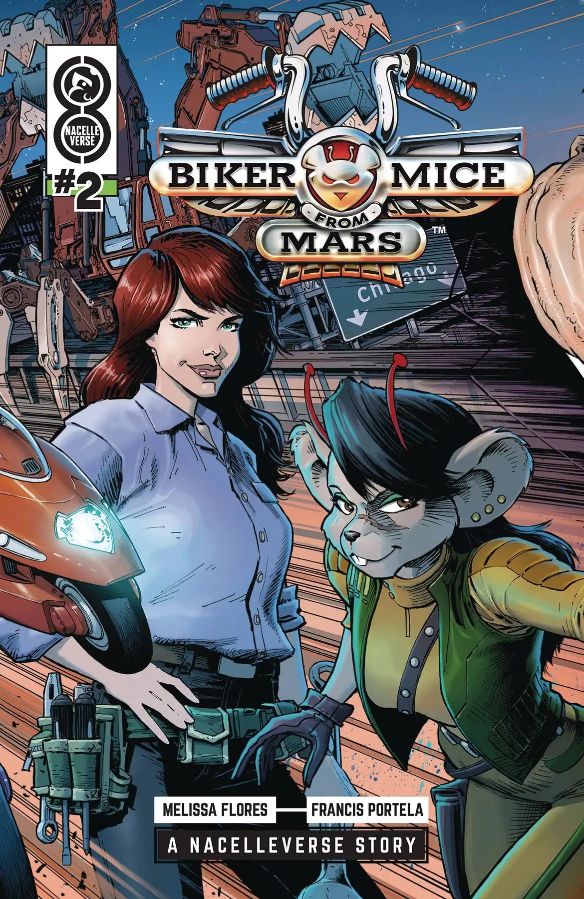 Biker Mice From Mars #2 (Of 3) Cvr A Weaver 1