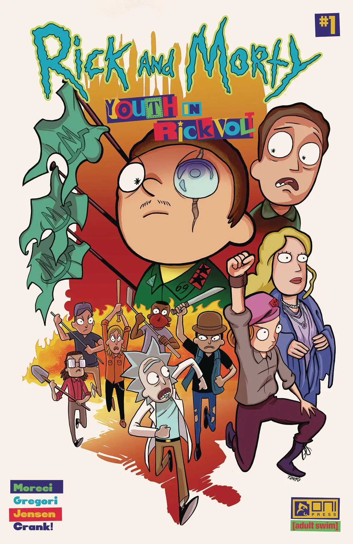 Rick And Morty Youth In Rickvolt #1 Cvr A Gregori (Mr) 1