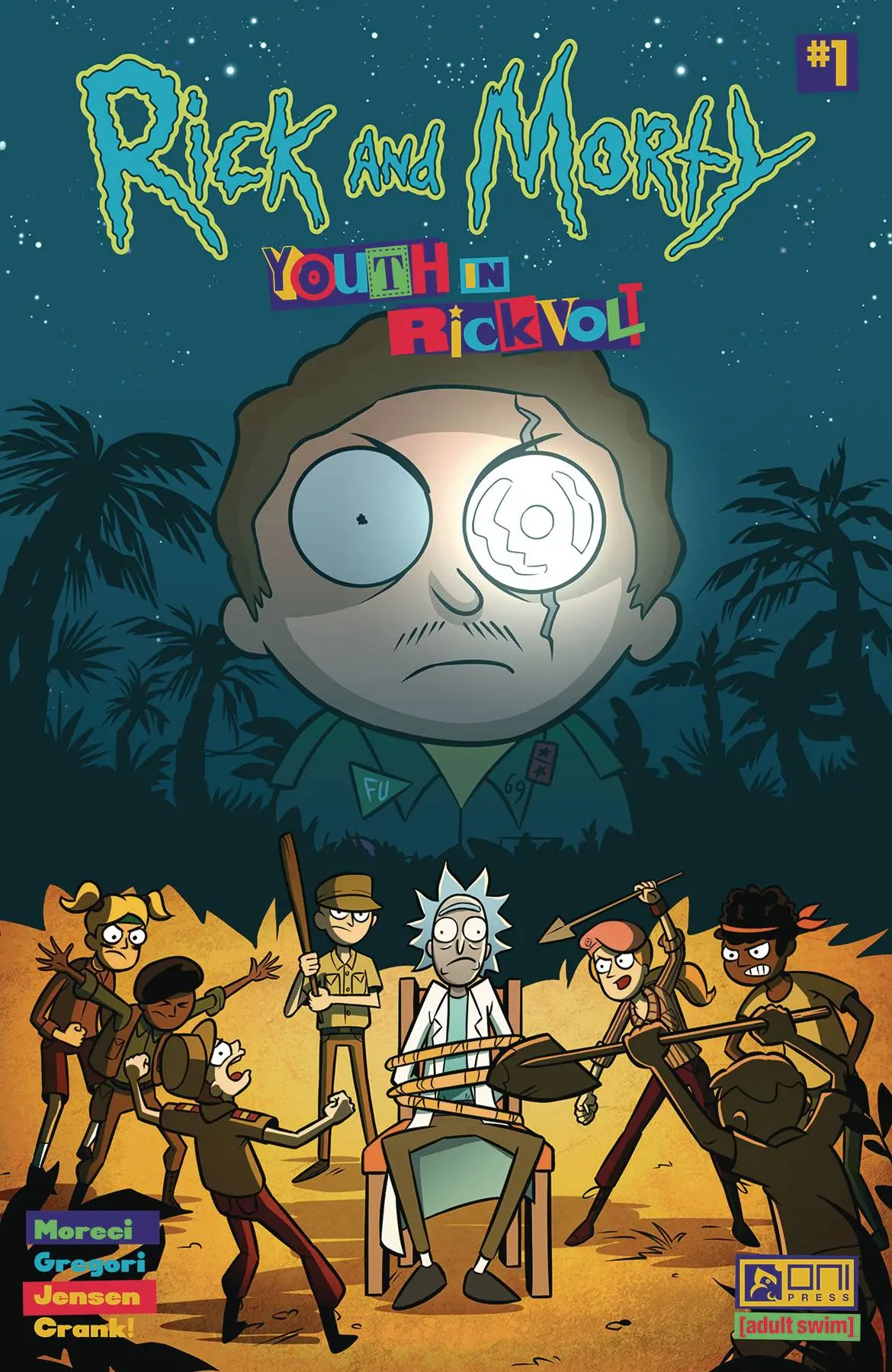 Rick And Morty Youth In Rickvolt #1 Cvr B Burrini (Mr) 1