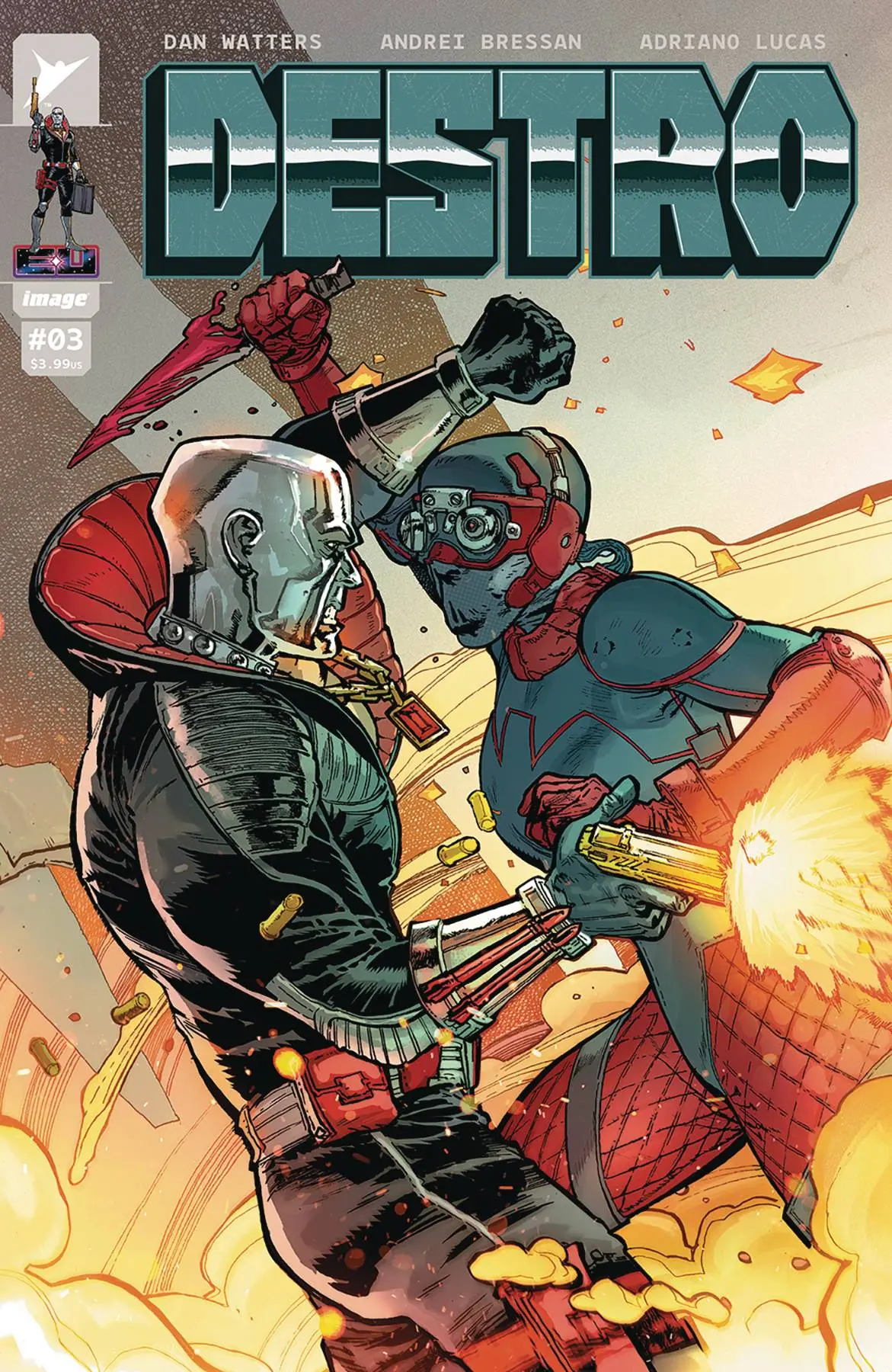 Destro #3 (Of 5) Cvr A Bressan & Lucas 1