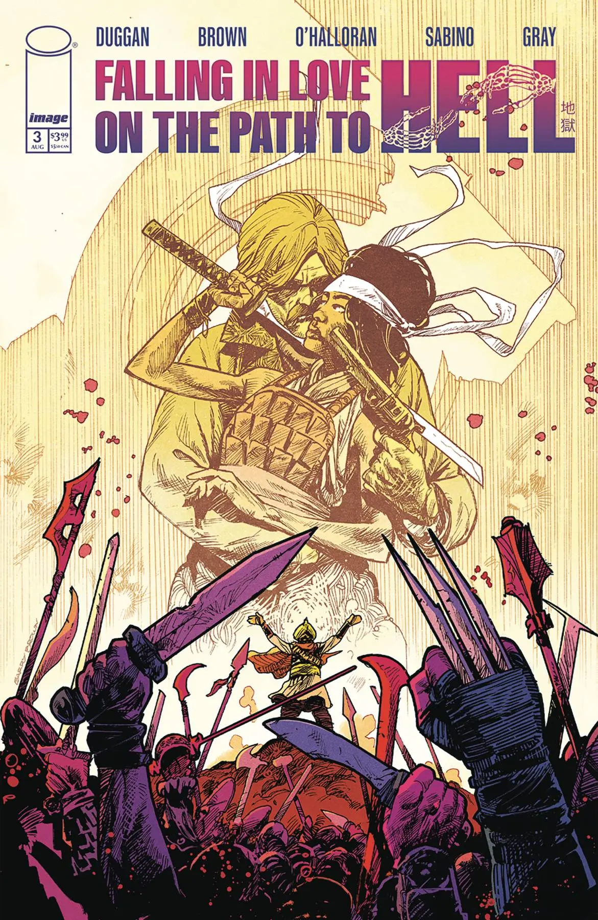 Falling In Love On Path To Hell #3 Cvr A Brown 1