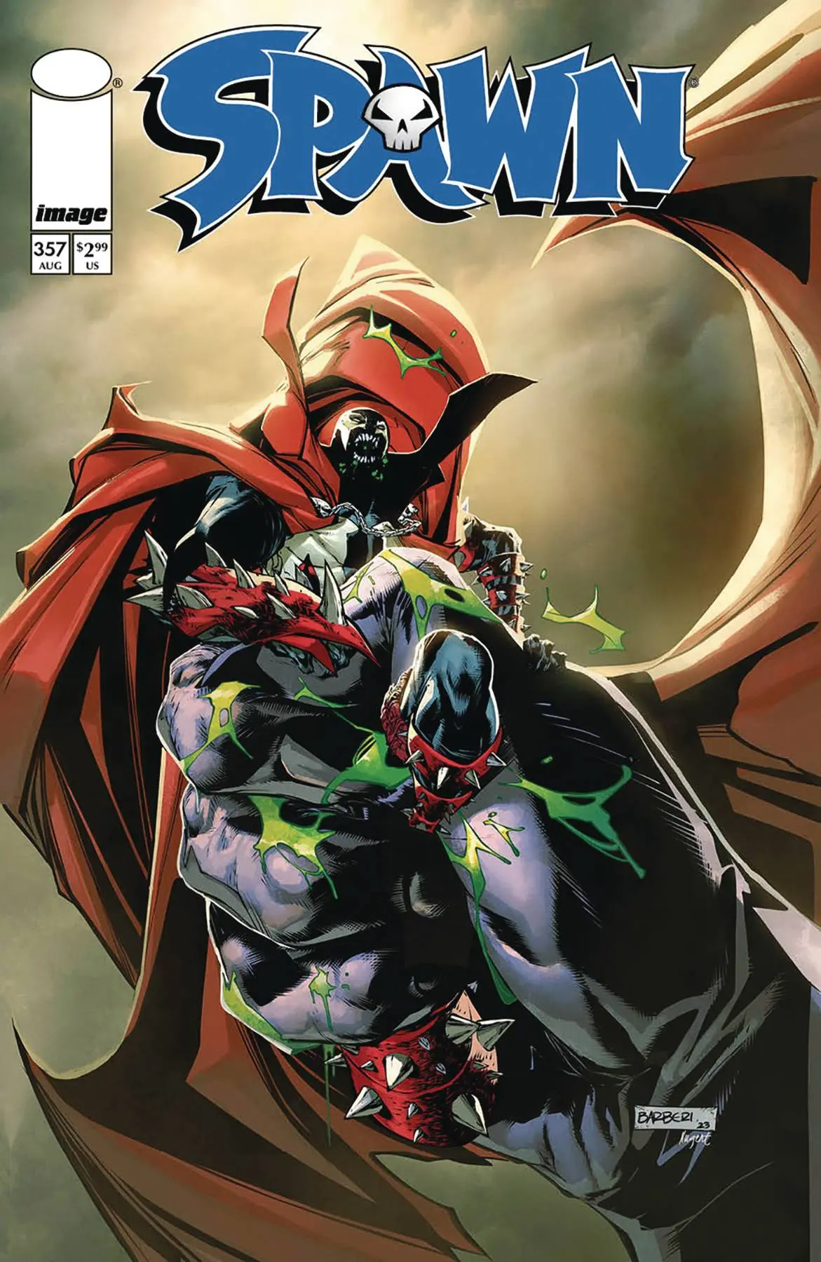 Spawn #357 Cvr B Barberi 1