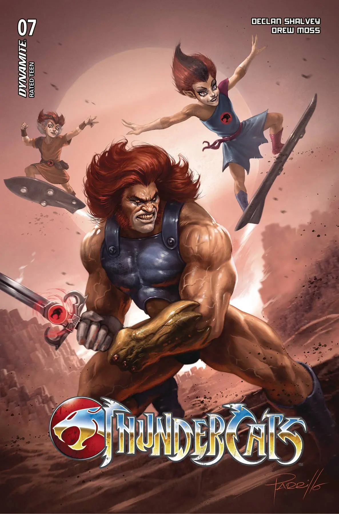 Thundercats #7 Cvr F Parrillo Foil 1