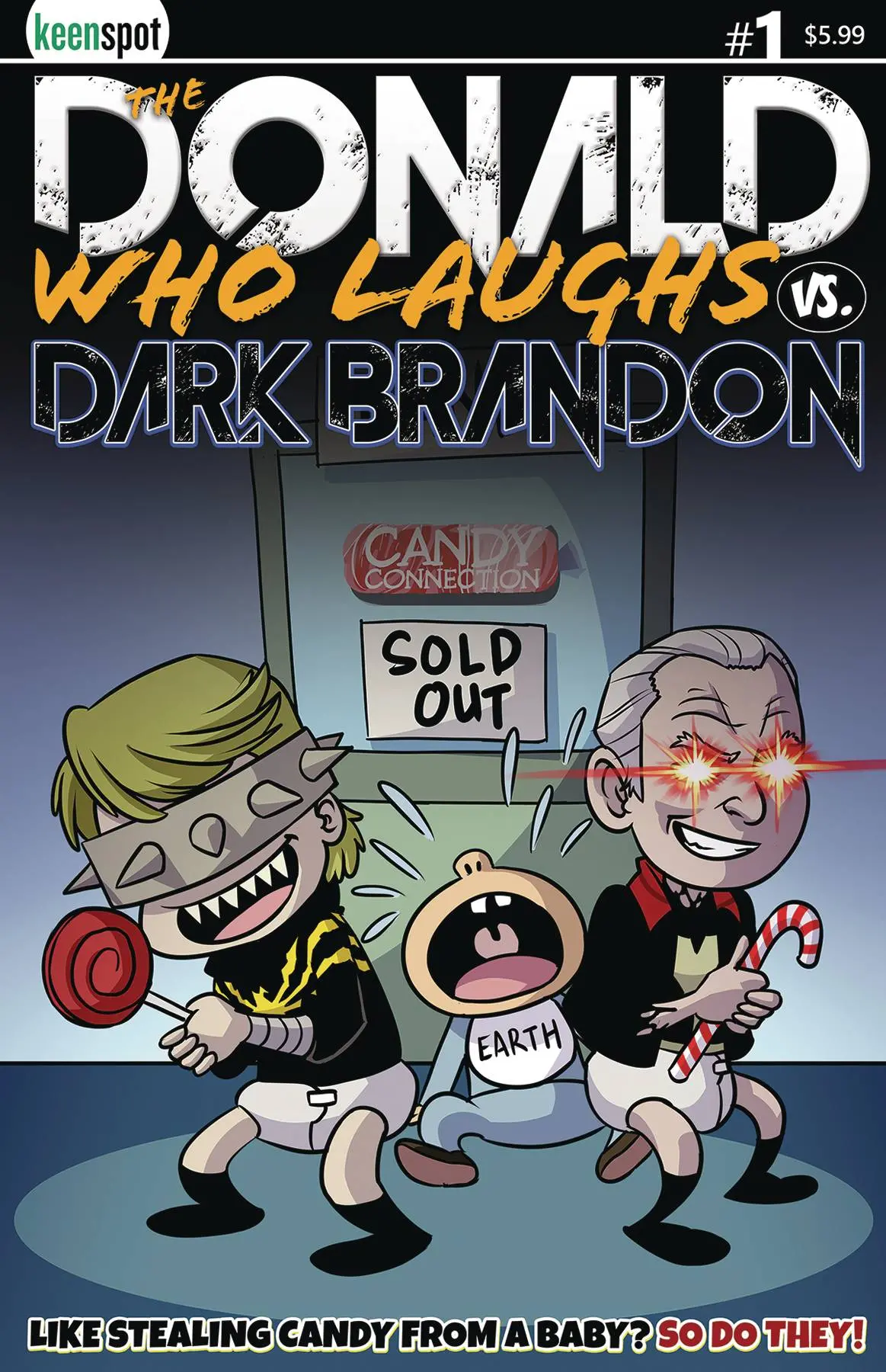Donald Who Laughs Vs Dark Brandon #1 Cvr E Dark Babies 1