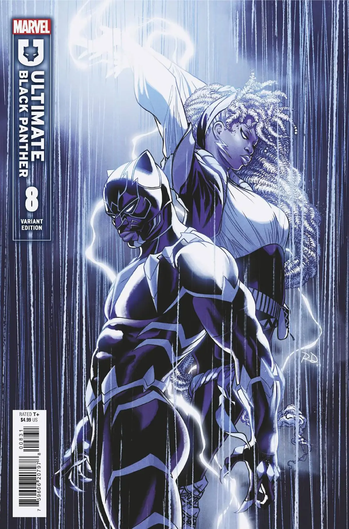 Ultimate Black Panther #8 Russell Dauterman Var 1