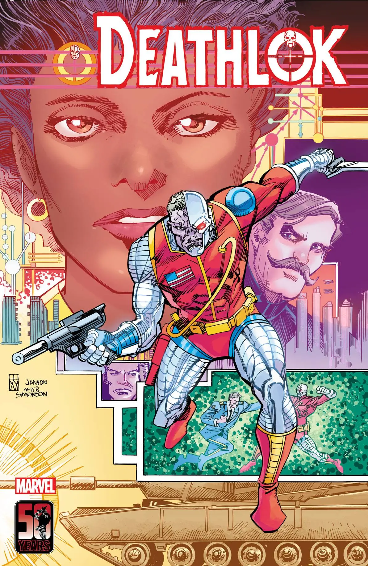 Deathlok 50Th Ann Special #1 Denys Cowan Var 1