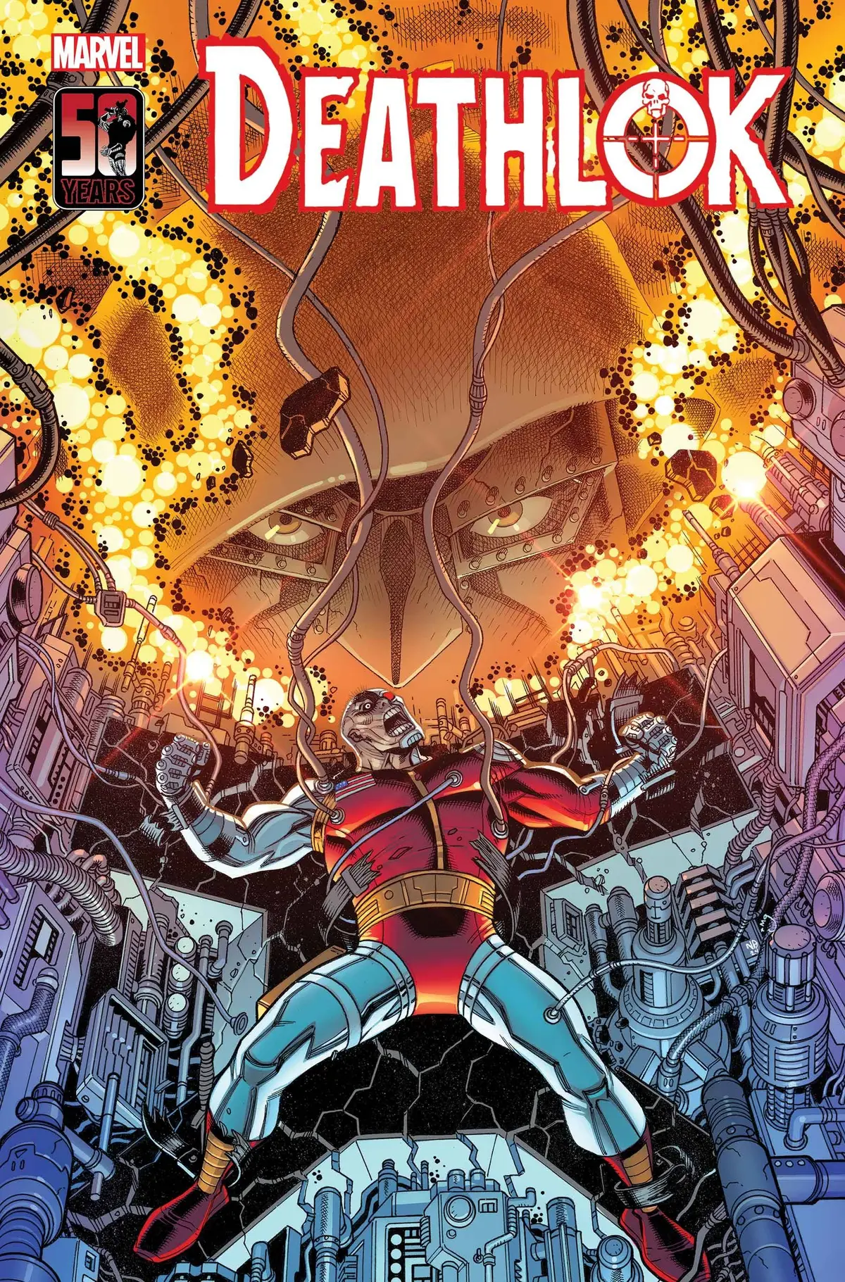 Deathlok 50Th Ann Special #1 Nick Bradshaw Var 1