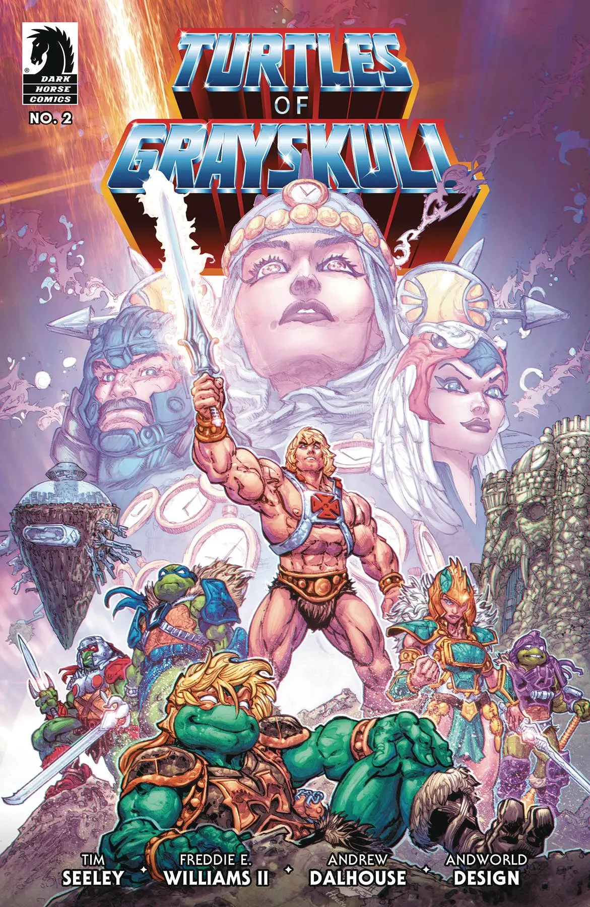 Masters Of Universe Tmnt Turtles Of Grayskull #2 Cvr A Willi 1