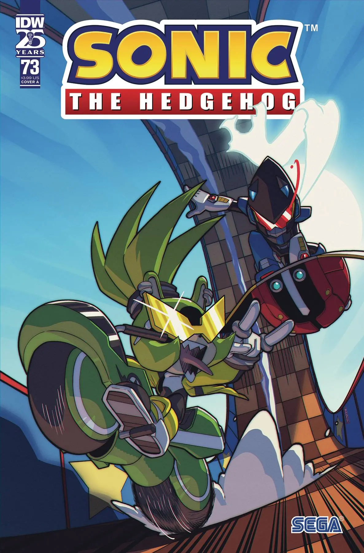 Sonic The Hedgehog #73 Cvr A Jampole 1