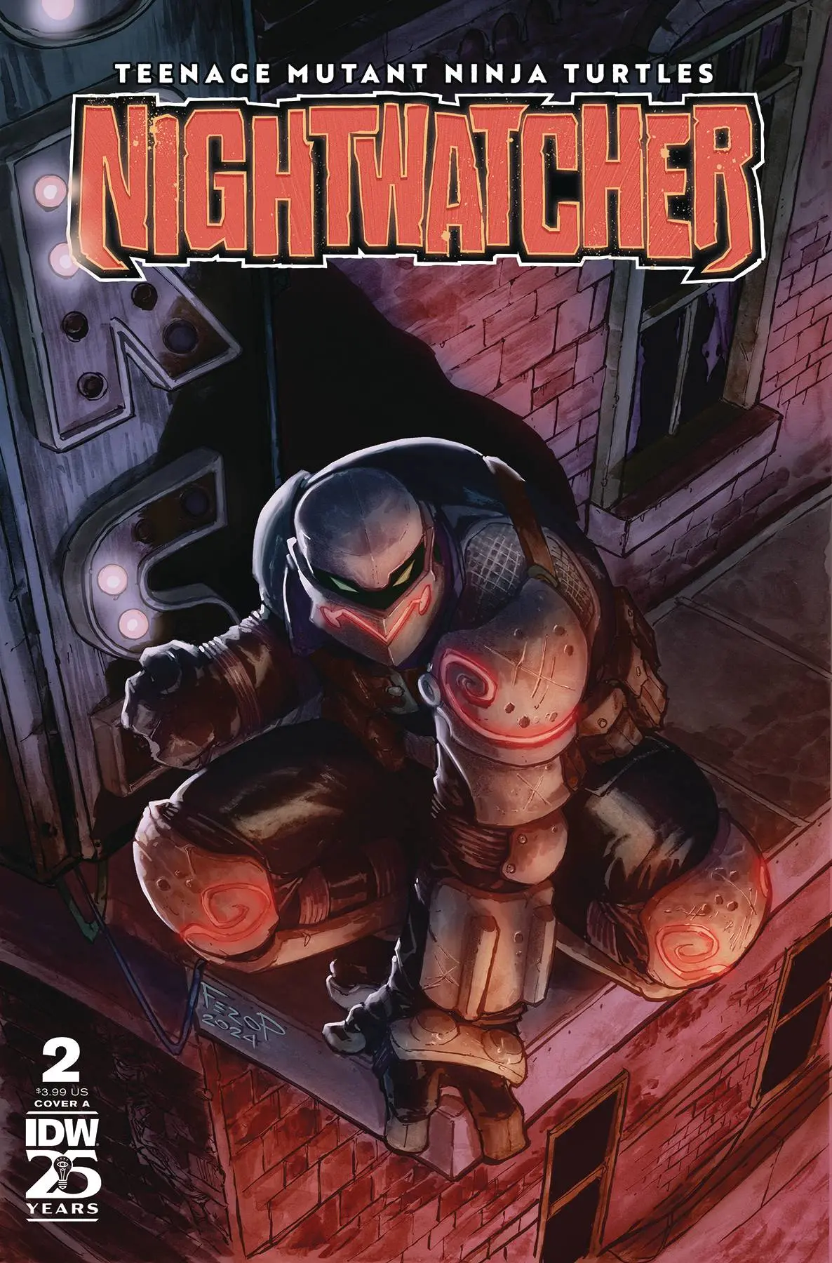 Teenage Mutant Ninja Turtles Nightwatcher #2 Cvr A Pe 1