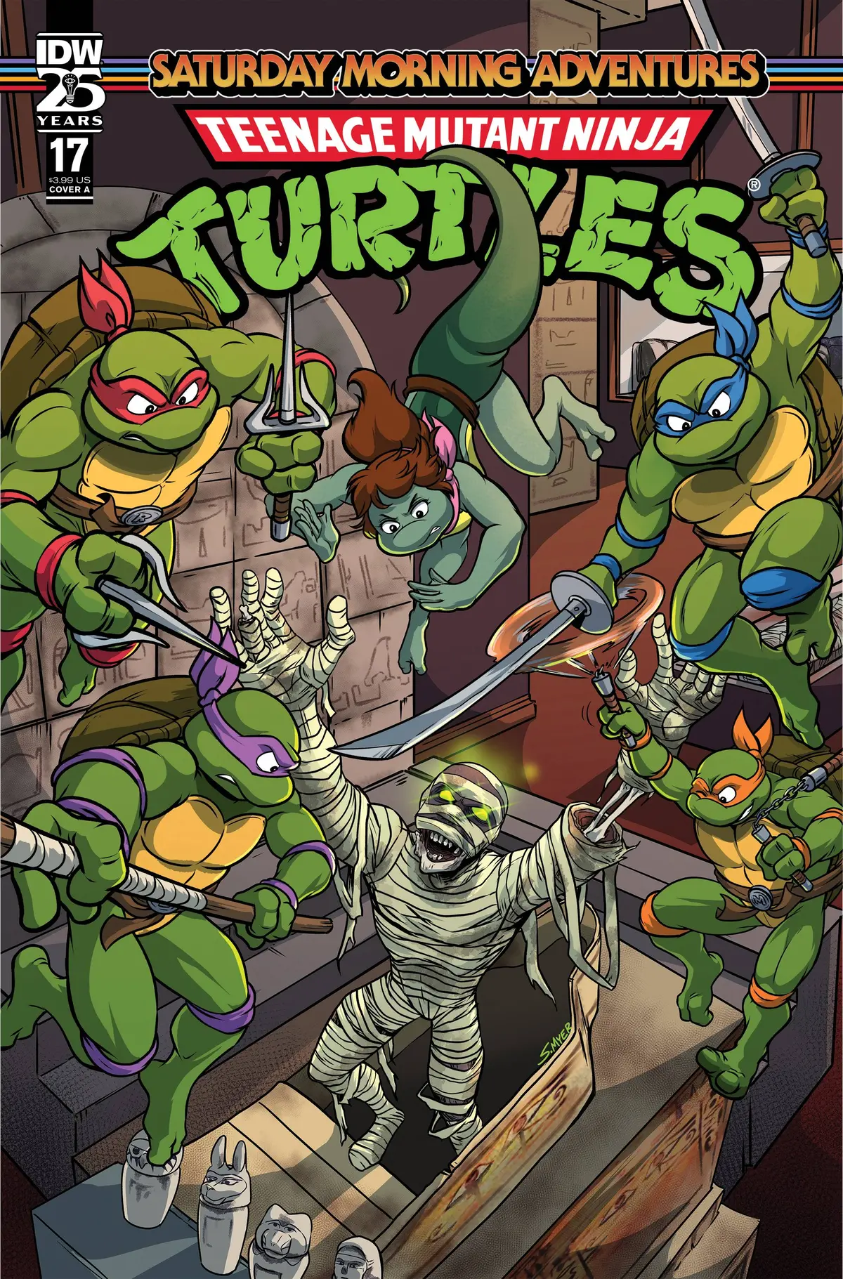Tmnt Saturday Morning Adv #17 Cvr A Myer 1
