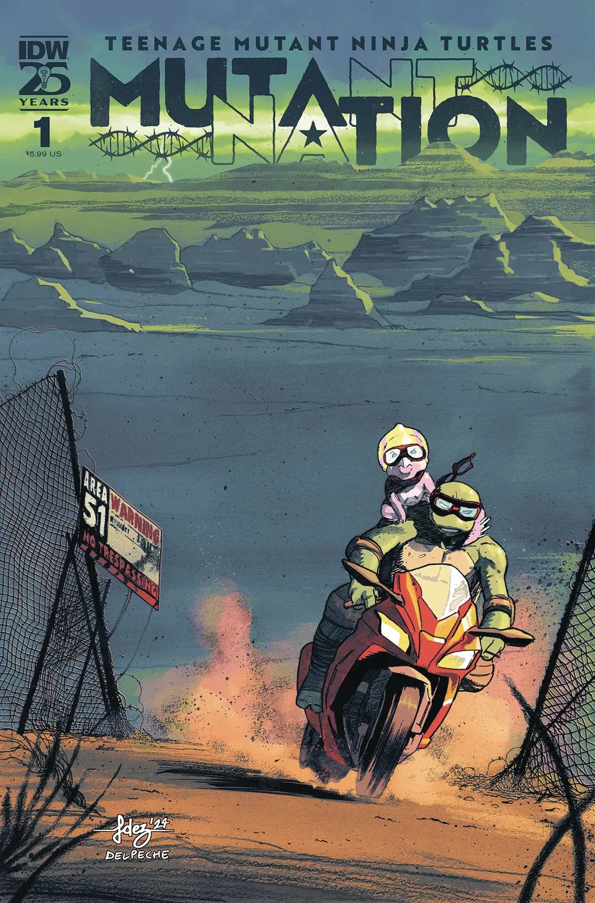 Tmnt Mutant Nation #1 Cvr A Fernandez 1