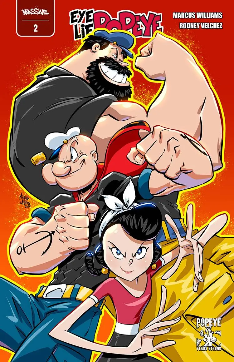 Eye Lie Popeye #2 (Of 5) Cvr A Williams 1