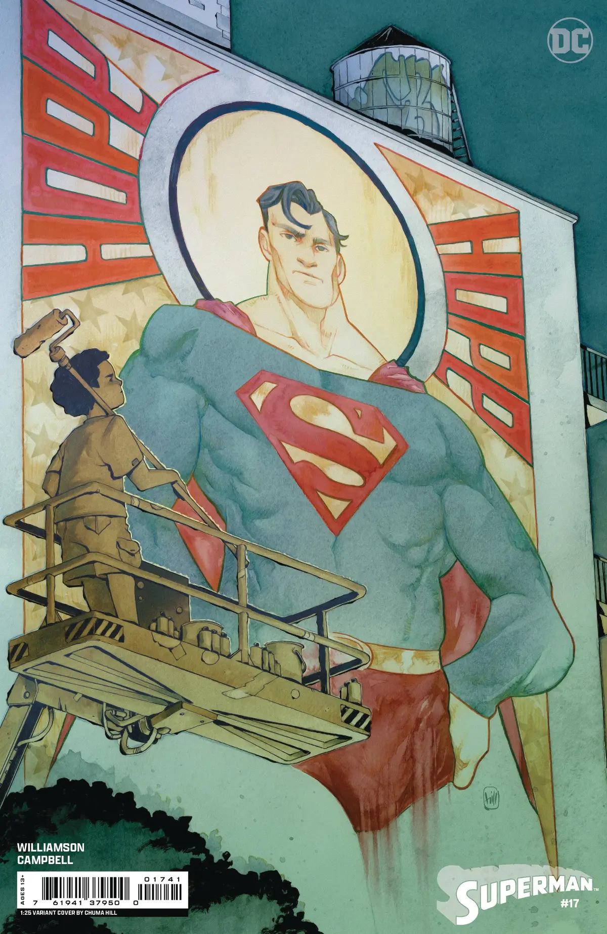 Superman #17 Cvr H Inc 1:25 Chuma Hill Csv Ap 1