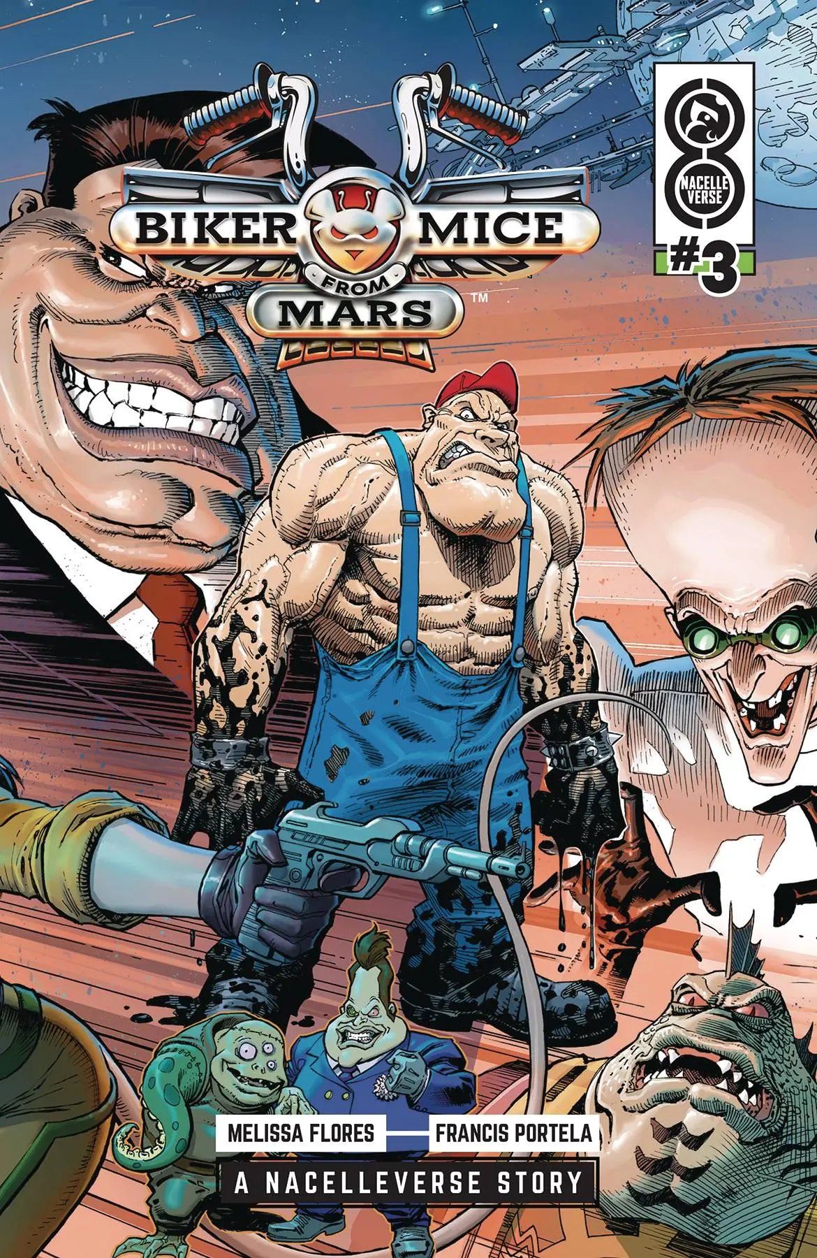 Biker Mice From Mars #3 (Of 3) Cvr A Weaver 1