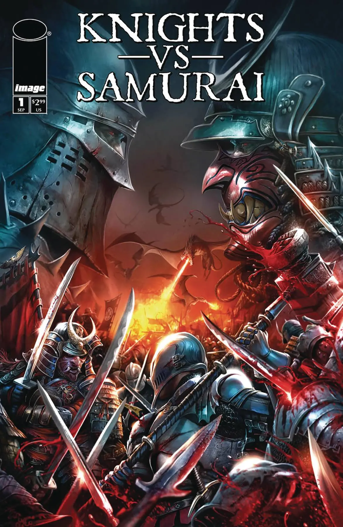 Knights Vs Samurai #1 1