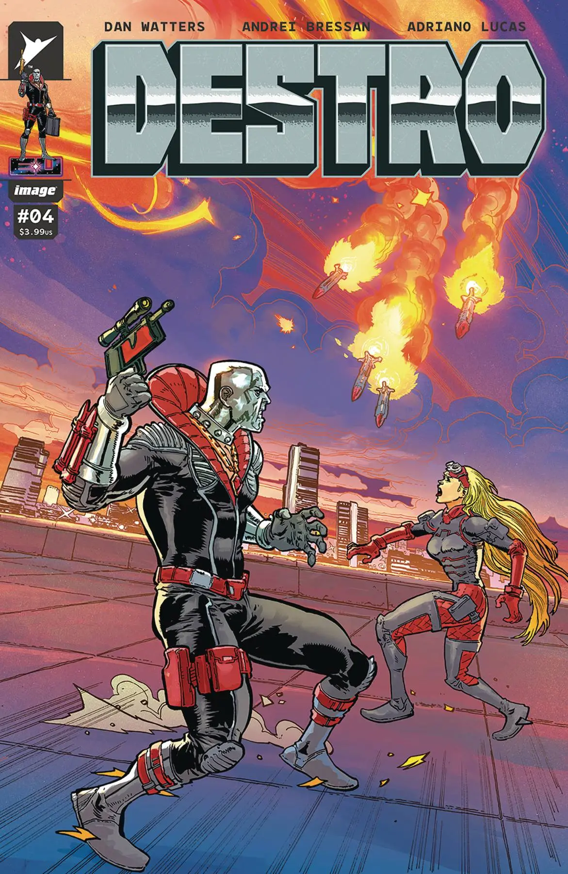 Destro #4 (Of 5) Cvr A Bressan & Lucas 1