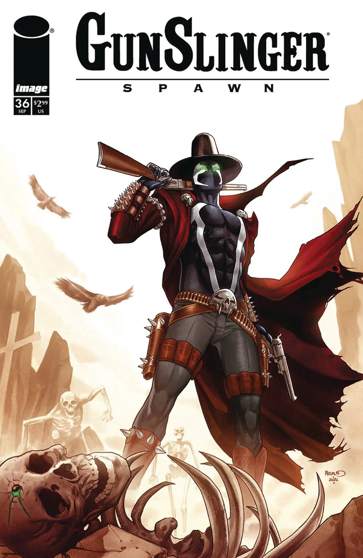 Gunslinger Spawn #36 Cvr A Renaud 1