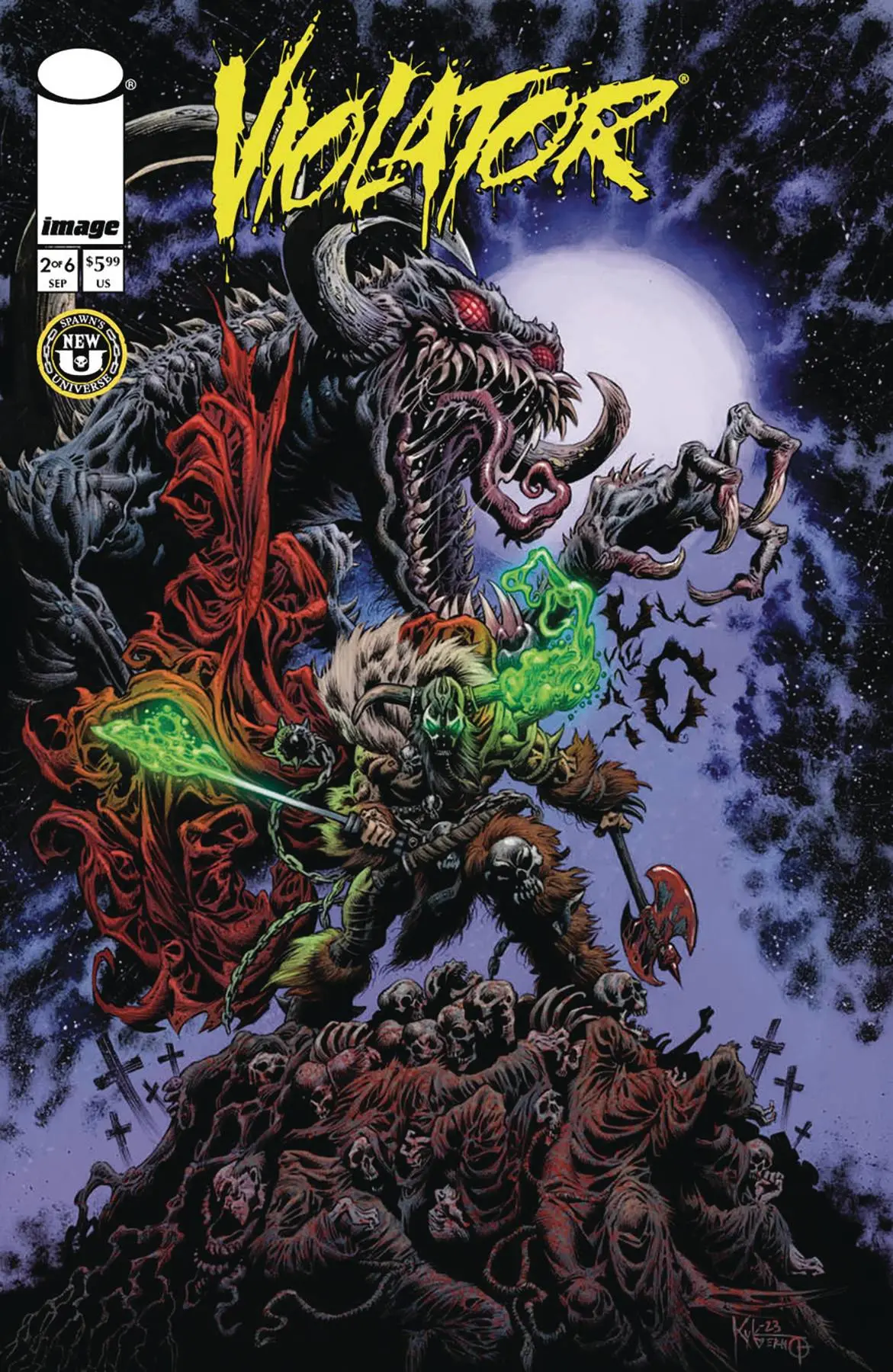 Spawn Violator #2 (Of 6) Cvr A Hotz 1