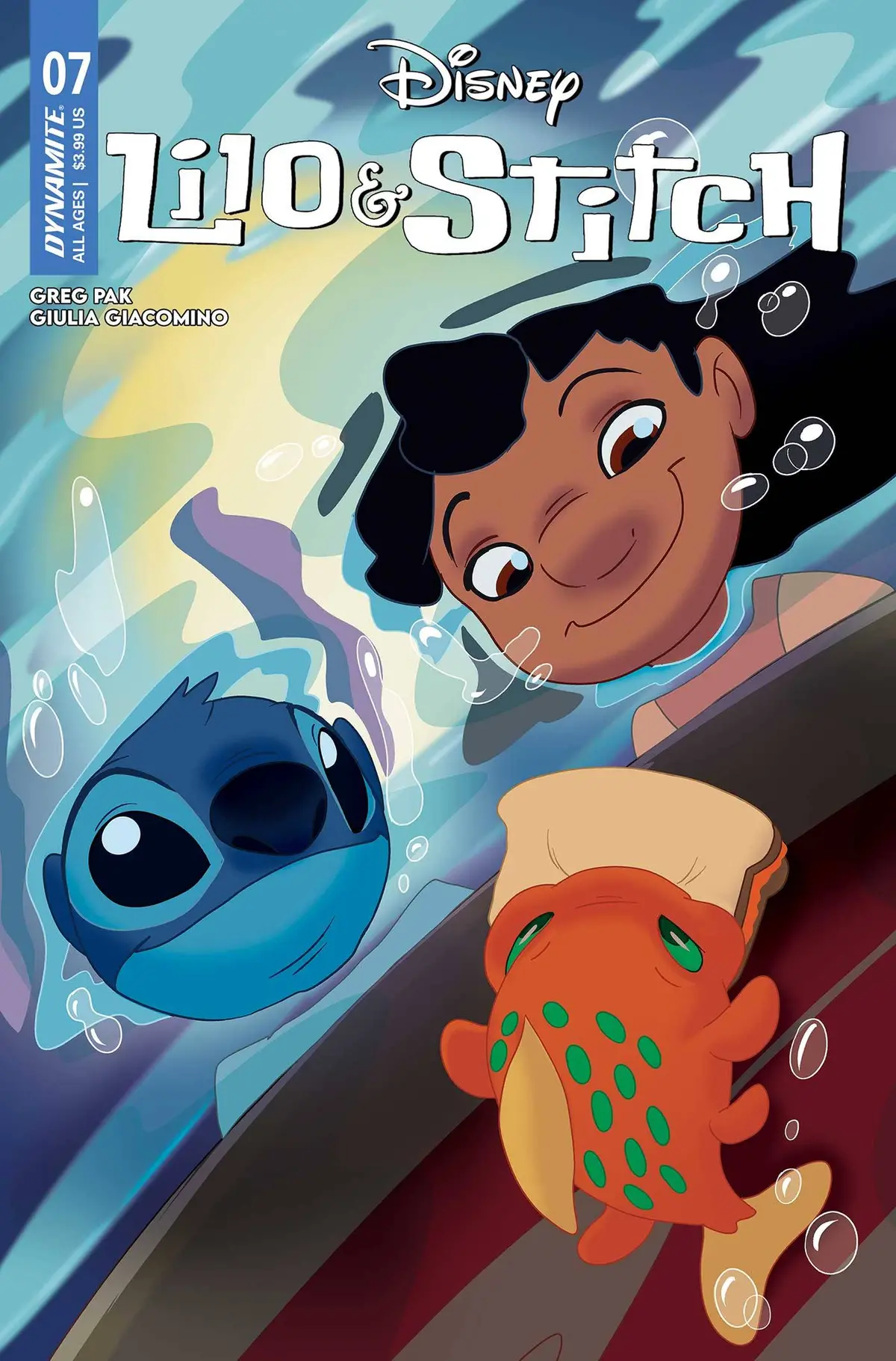 Lilo & Stitch #7 Cvr B Forstner 1