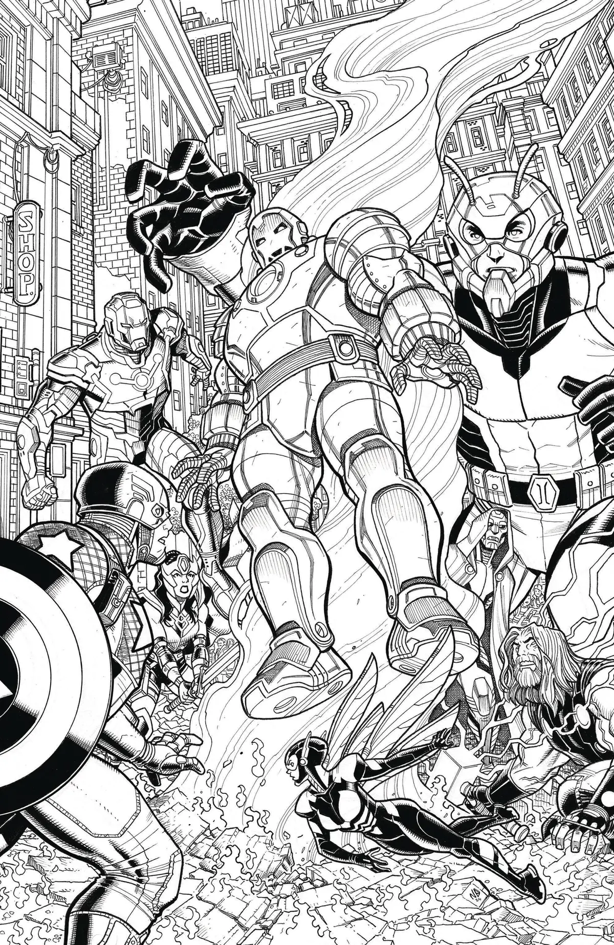 Ultimates #2 Bradshaw Bw Sdcc 2024 Px Variant Edition 1