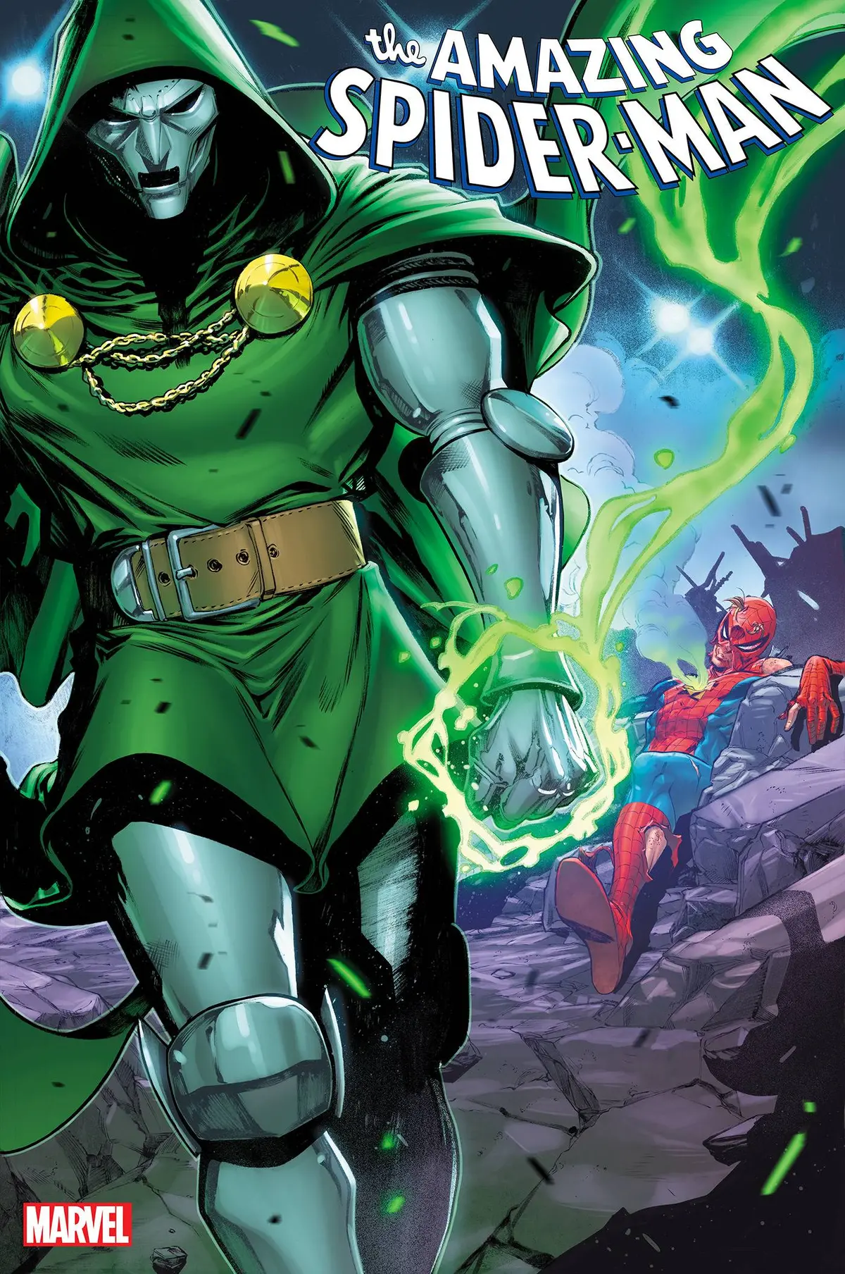 Amazing Spider-Man #60 Iban Coello Doom Var 1