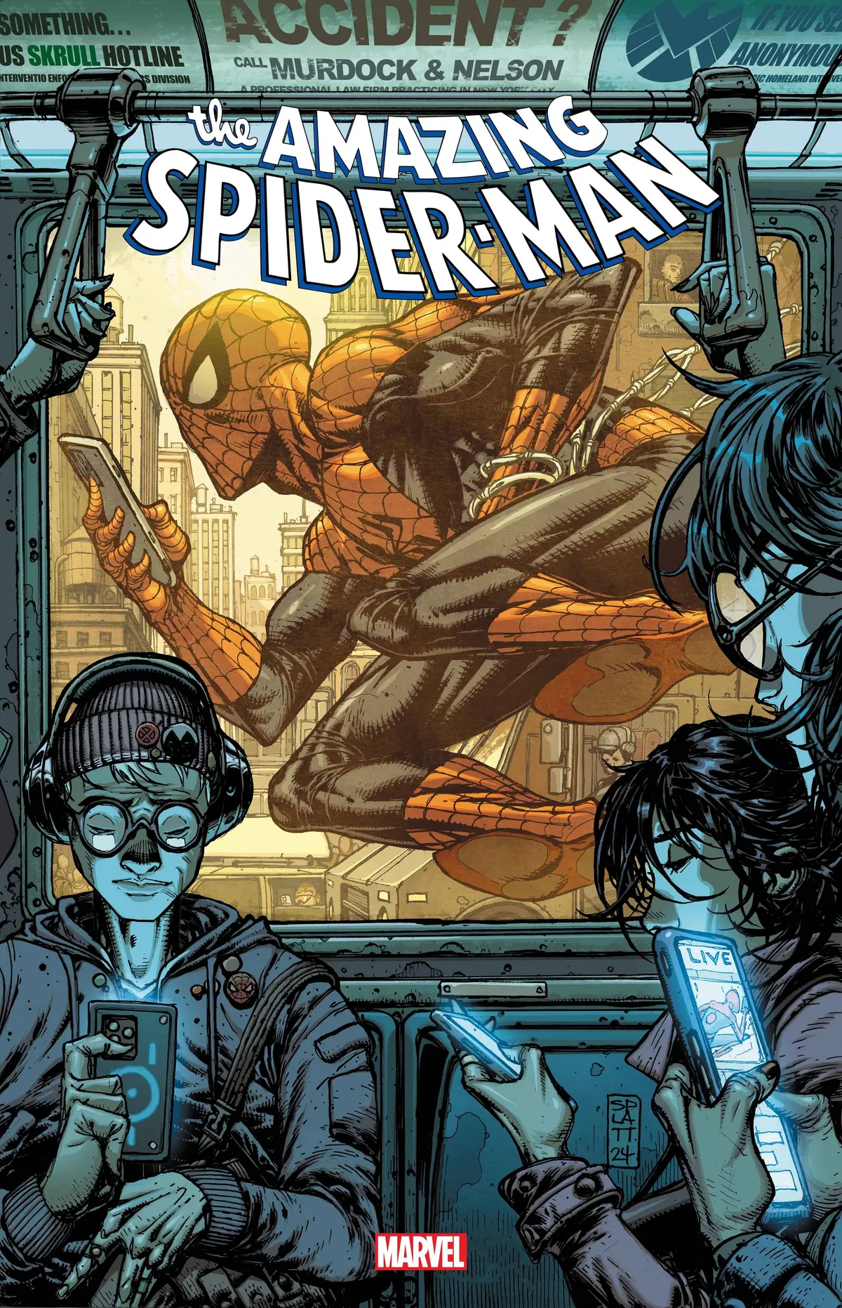 Amazing Spider-Man #60 Stephen Platt Var 1