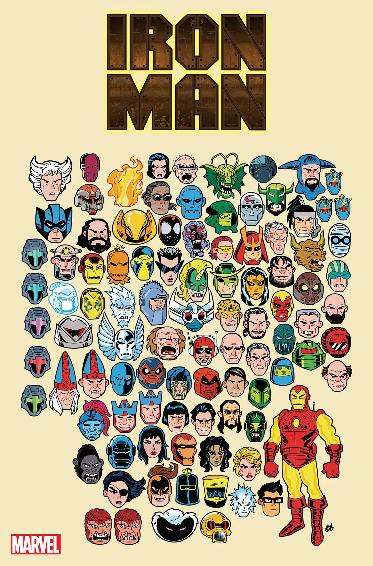 Iron Man #1 Dave Bardin Deadly Foes Var 1