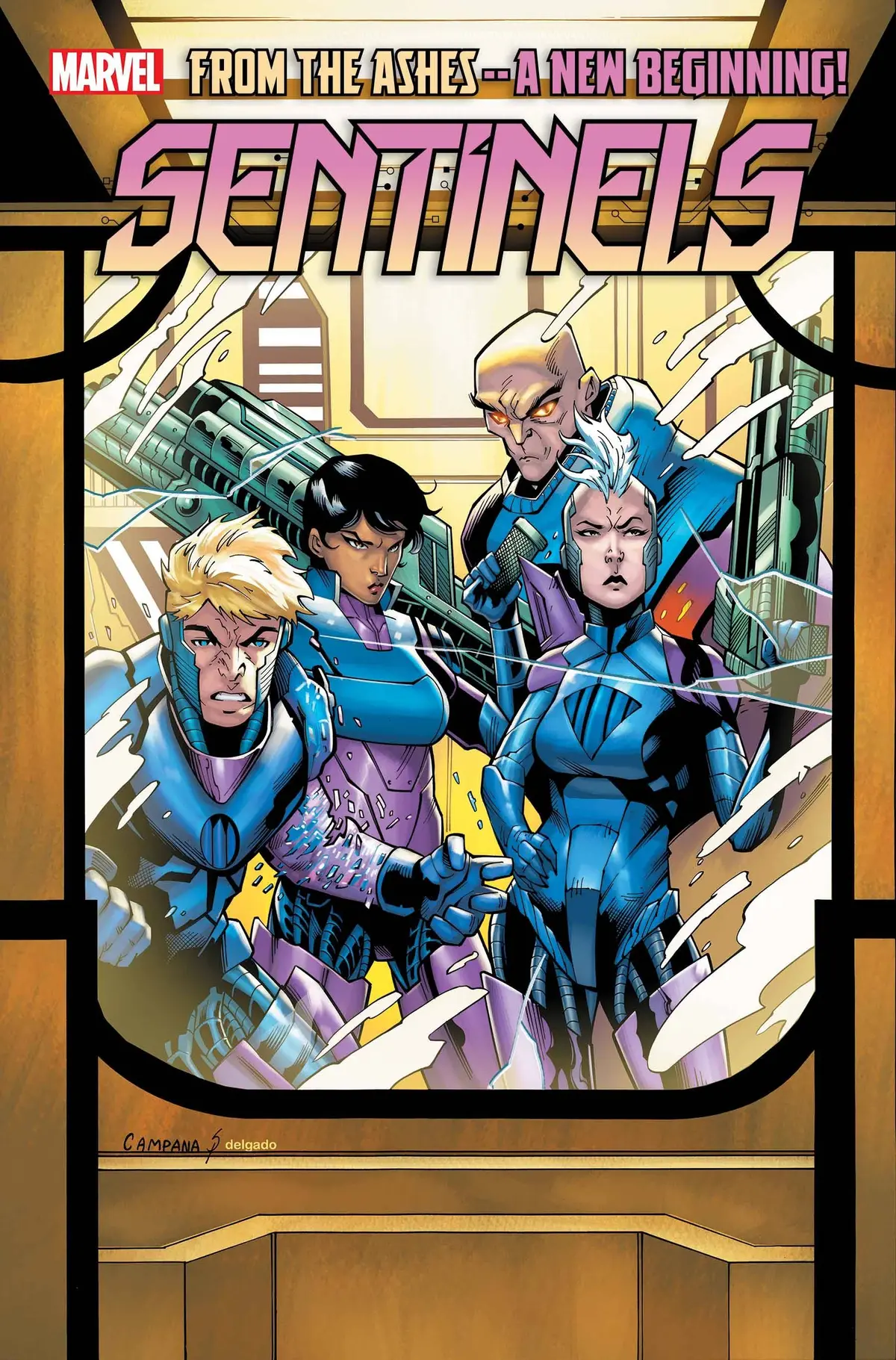 Sentinels #1 (Of 5) Chris Campana Windowshades Var 1