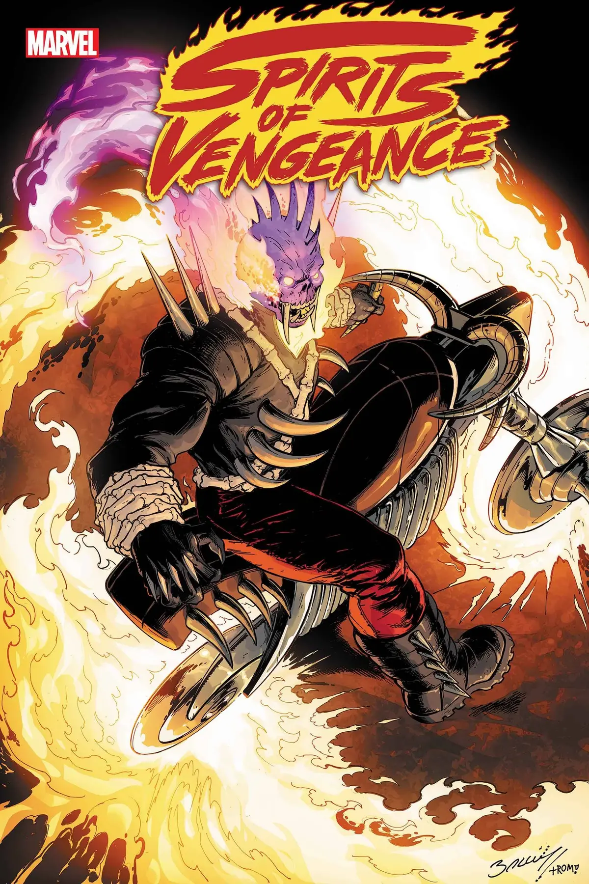 Spirits Of Vengeance #2 (Of 5) Mark Bagley Var 1