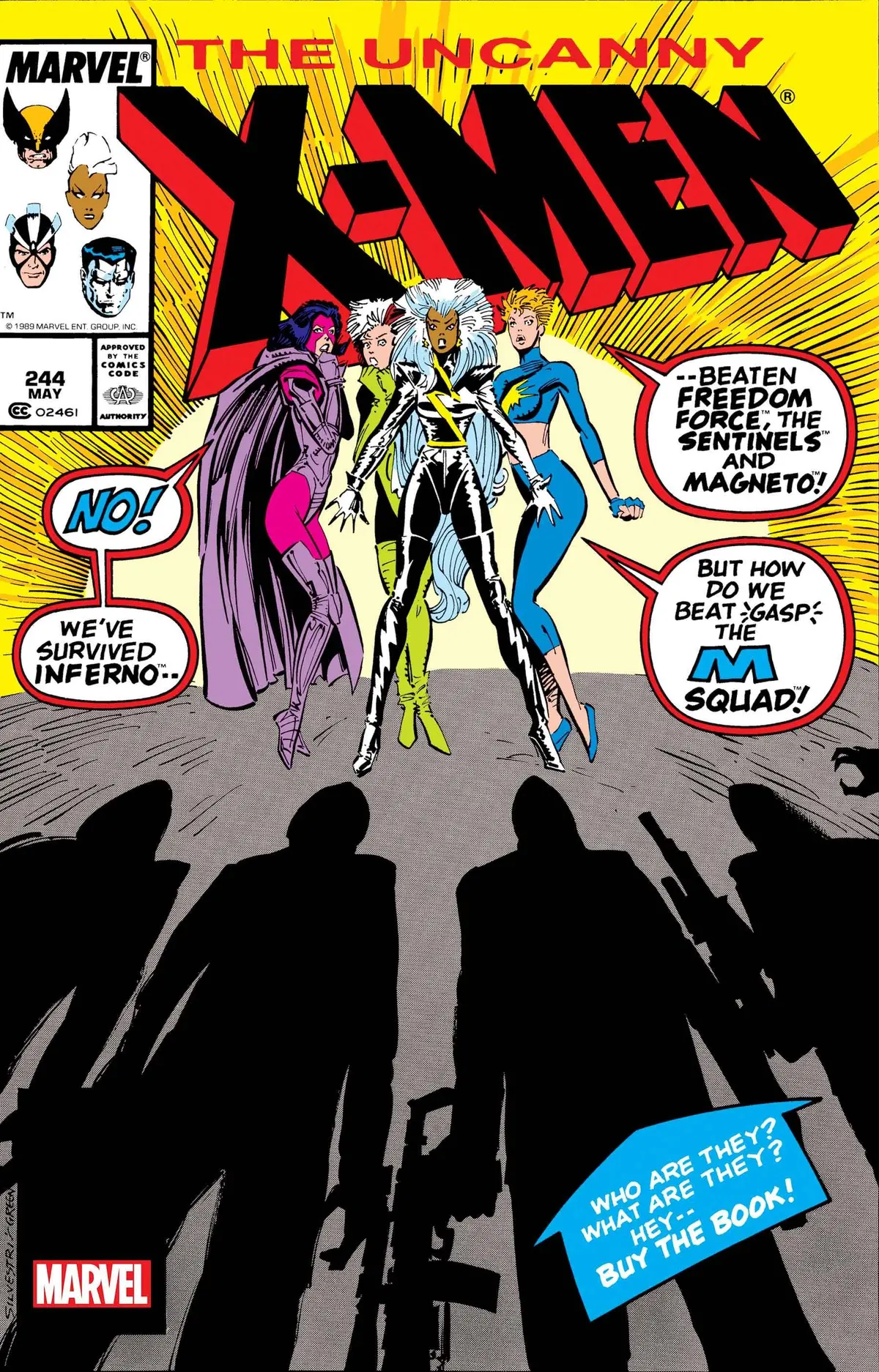 Uncanny X-Men #244 Facsimile Ed 1