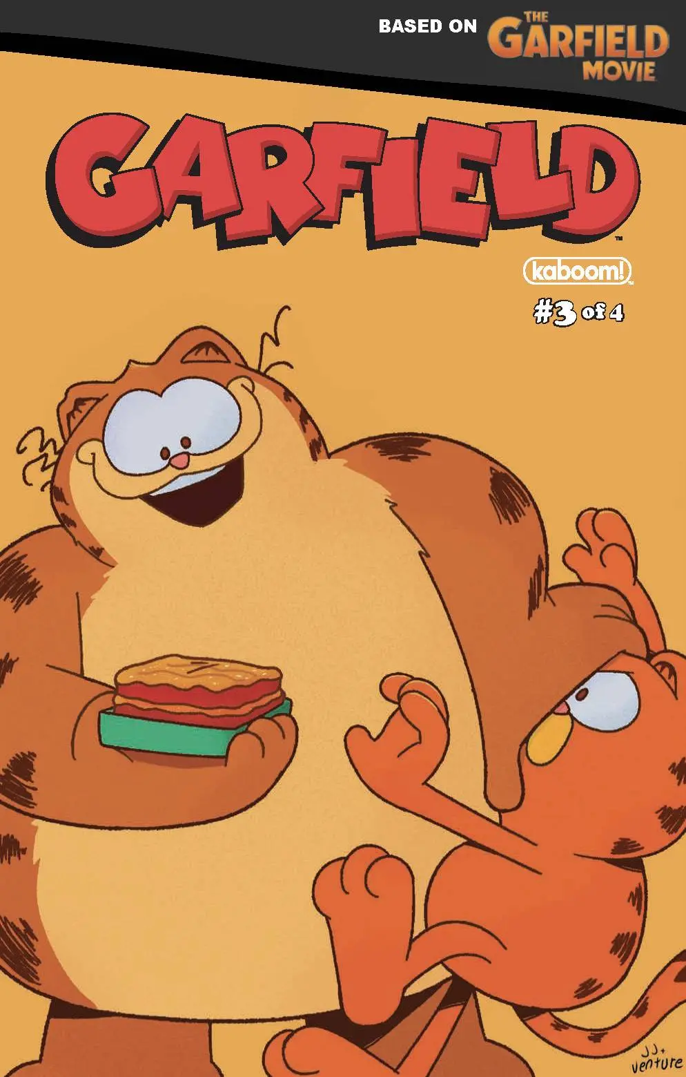 Garfield #3 (Of 4) Cvr A Harrison & Venture 1