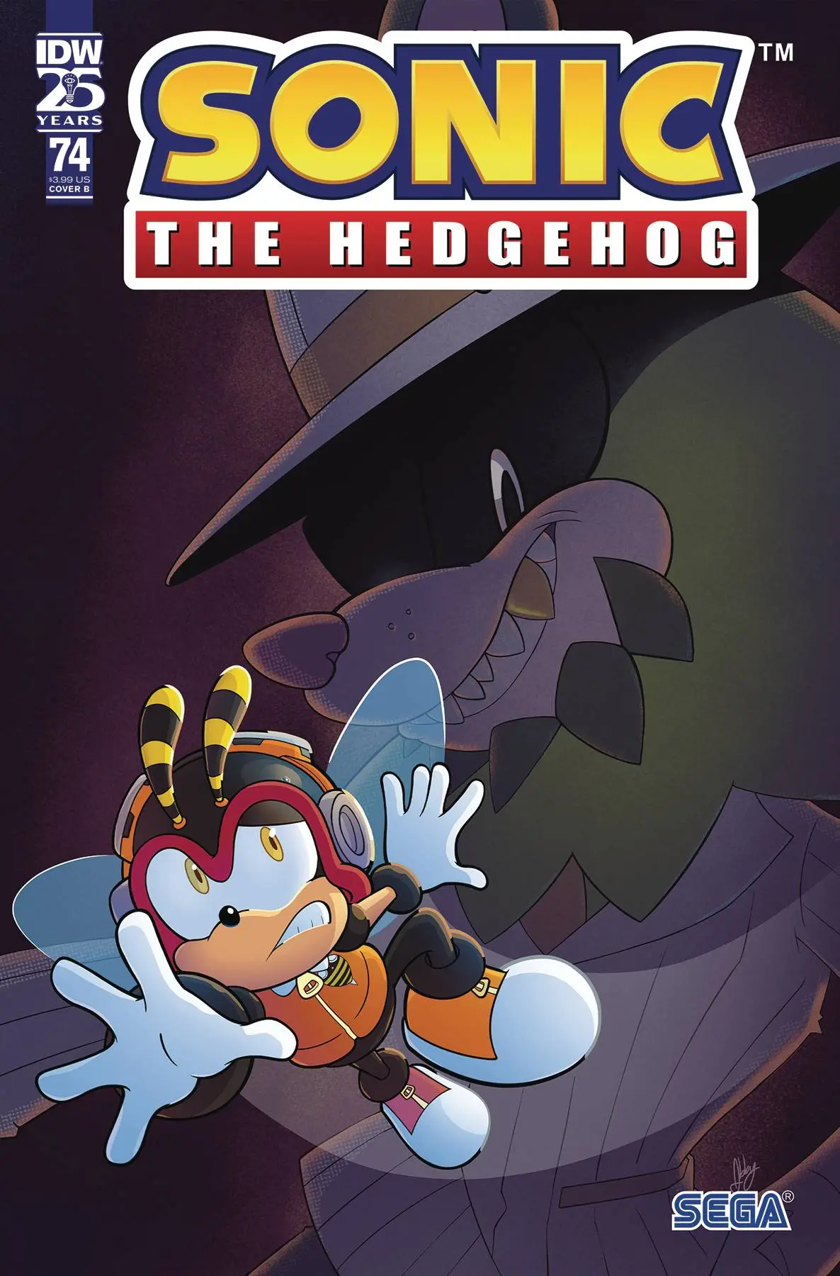 Sonic The Hedgehog #74 Cvr B Bulmer 1