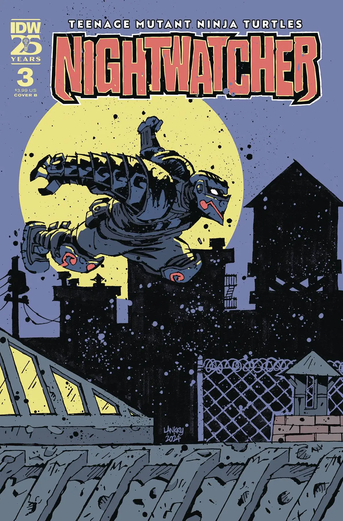 Teenage Mutant Ninja Turtles Nightwatcher #3 Cvr B Lankry 1