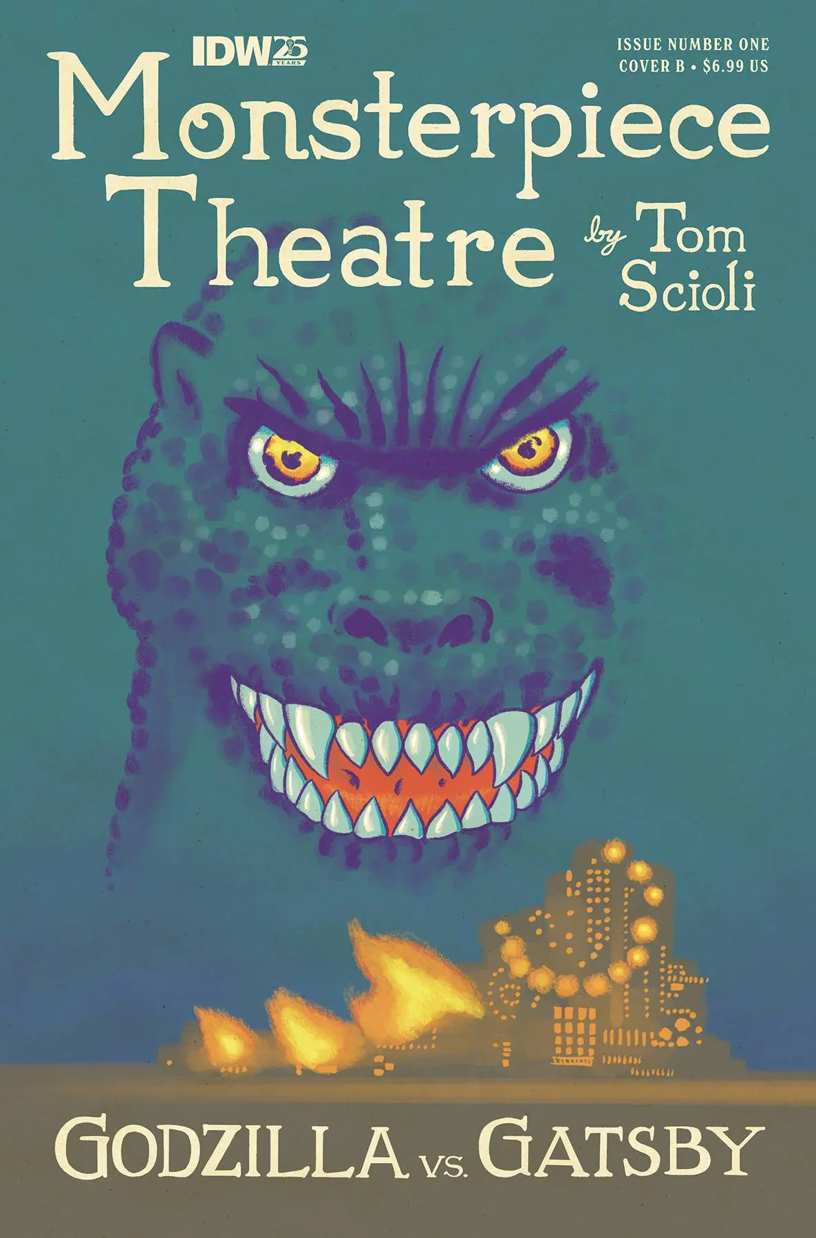 Godzilla Monsterpiece Theatre #1 Cvr B Scioli 1