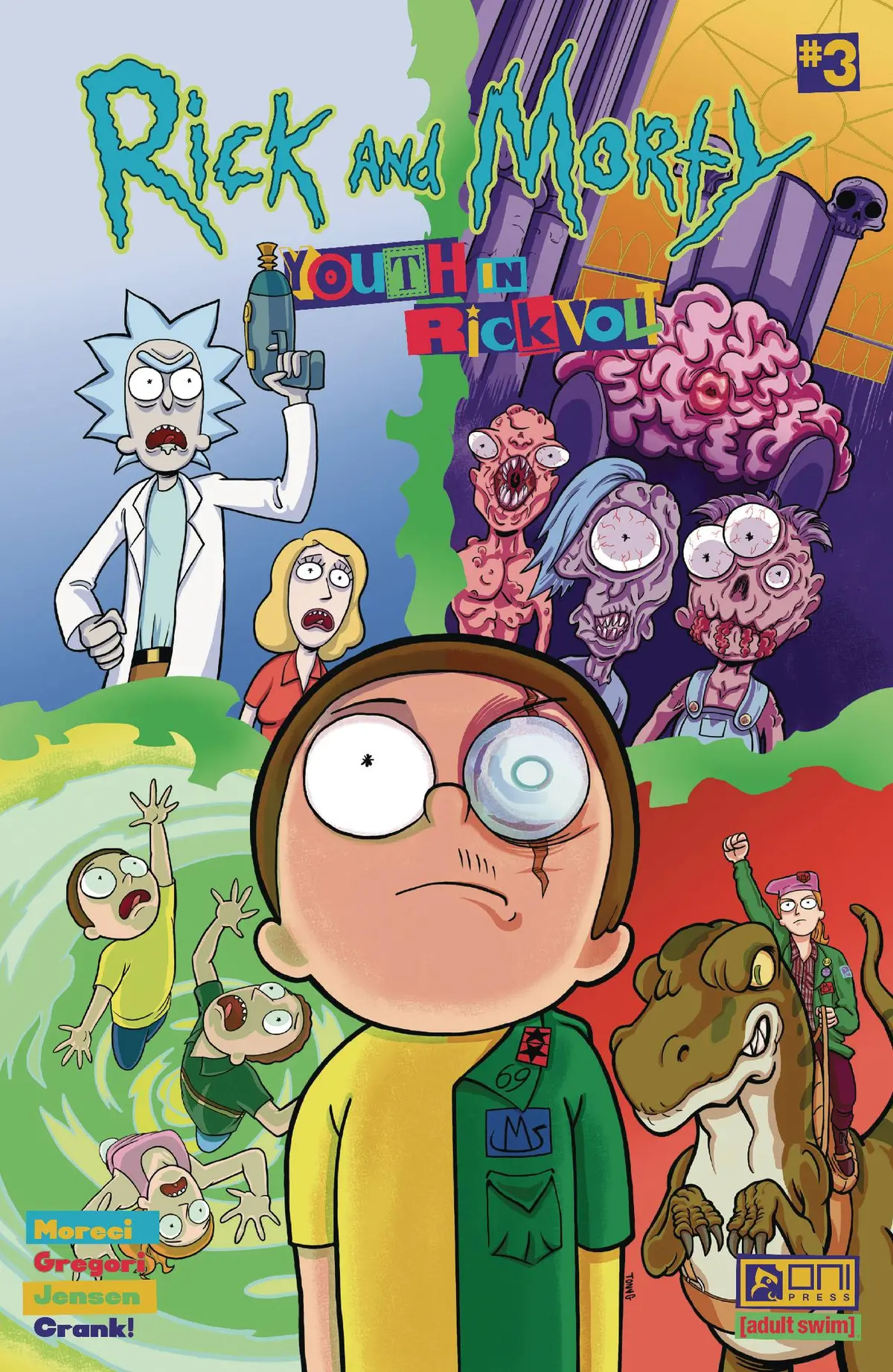 Rick And Morty Youth In Rickvolt #3 Cvr A Gregori (Mr) 1