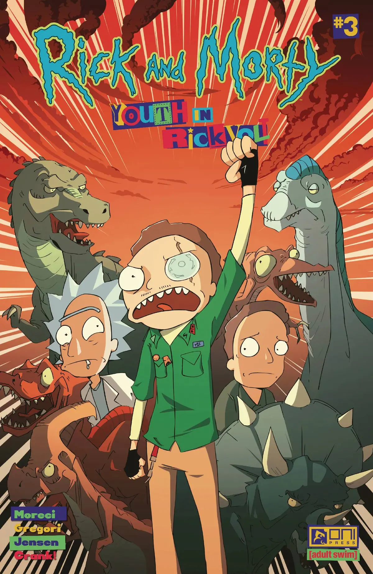 Rick And Morty Youth In Rickvolt #3 Cvr B Hiroi De (Mr) 1
