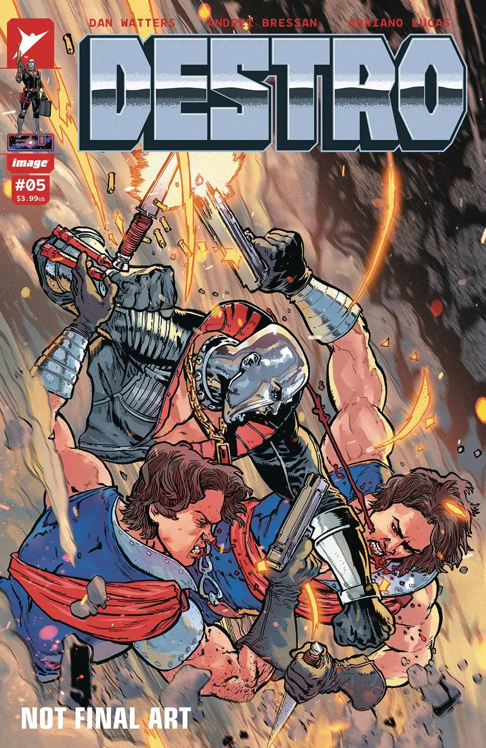 Destro #5 (Of 5) Cvr A Bressan & Lucas 1