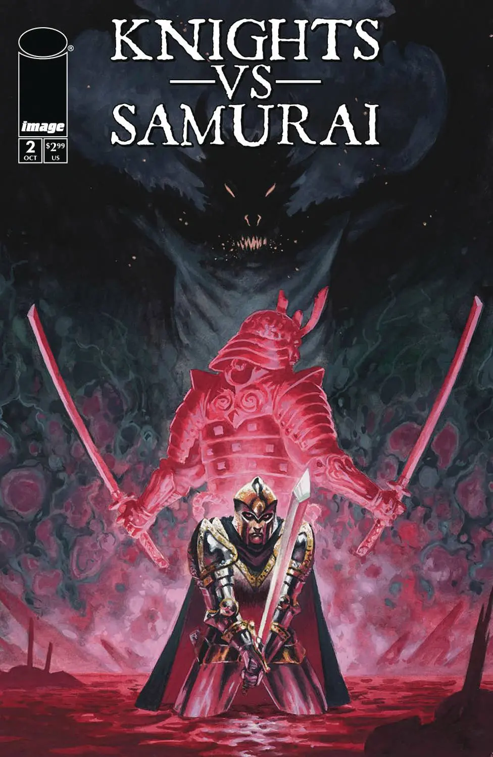 Knights Vs Samurai #2 Cvr A Bonacorsi 1