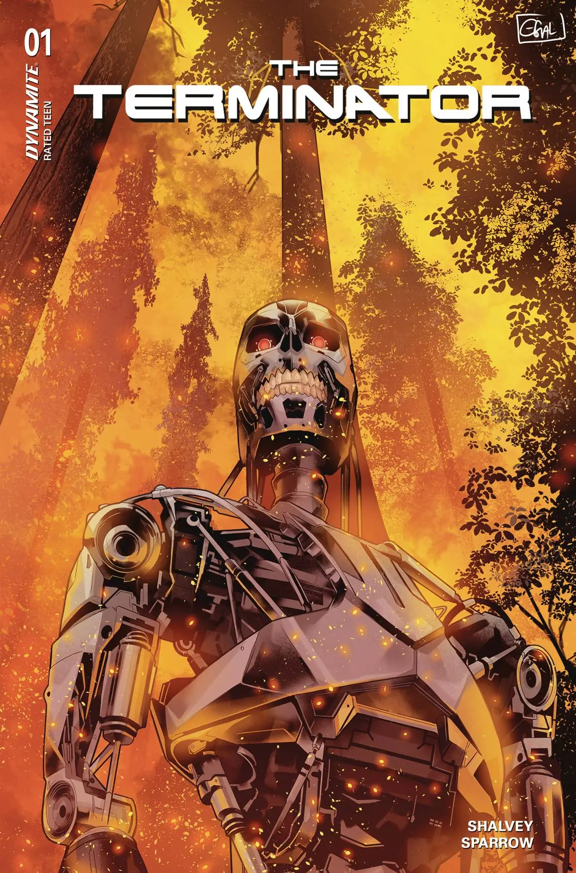 Terminator #1 Cvr B Galmon 1