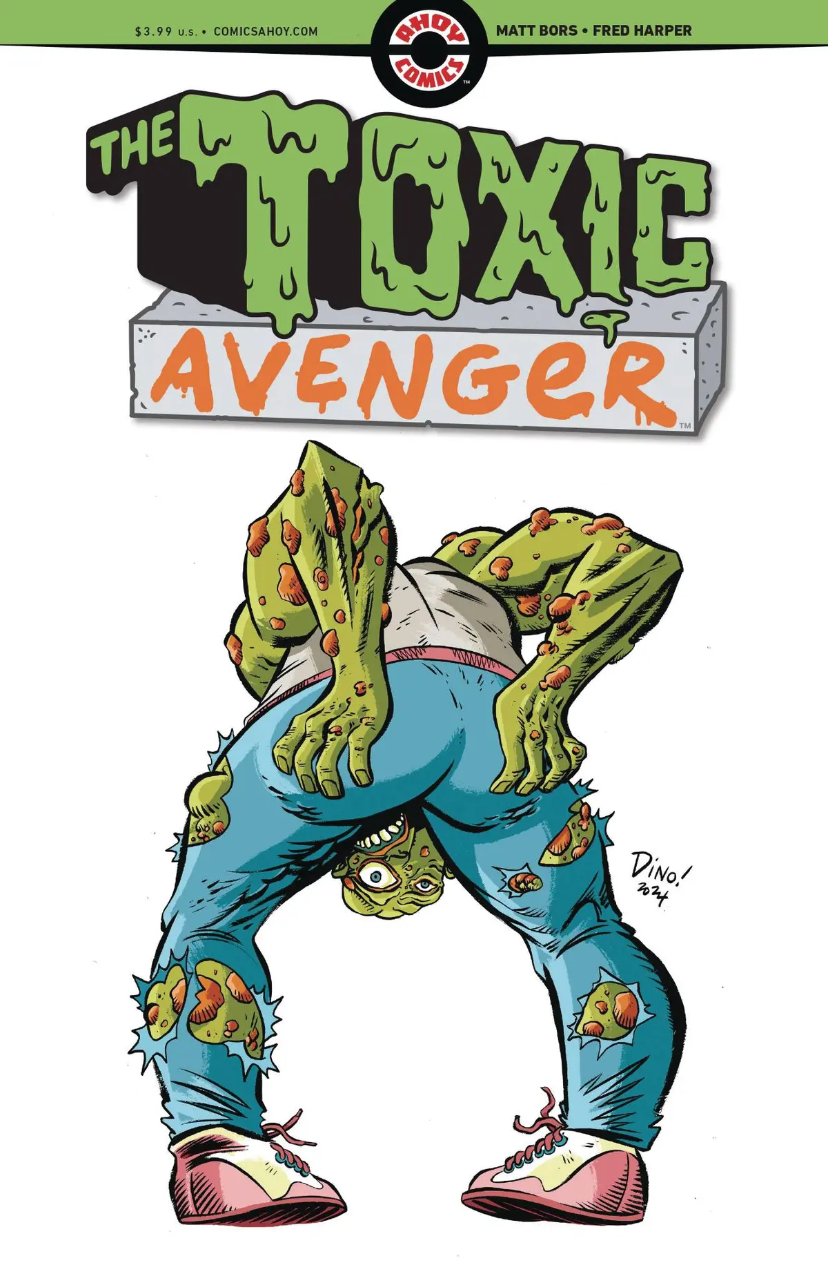 Toxic Avenger #2 (Of 5) Cvr C 5 Copy Incv Haspiel (Mr) 1