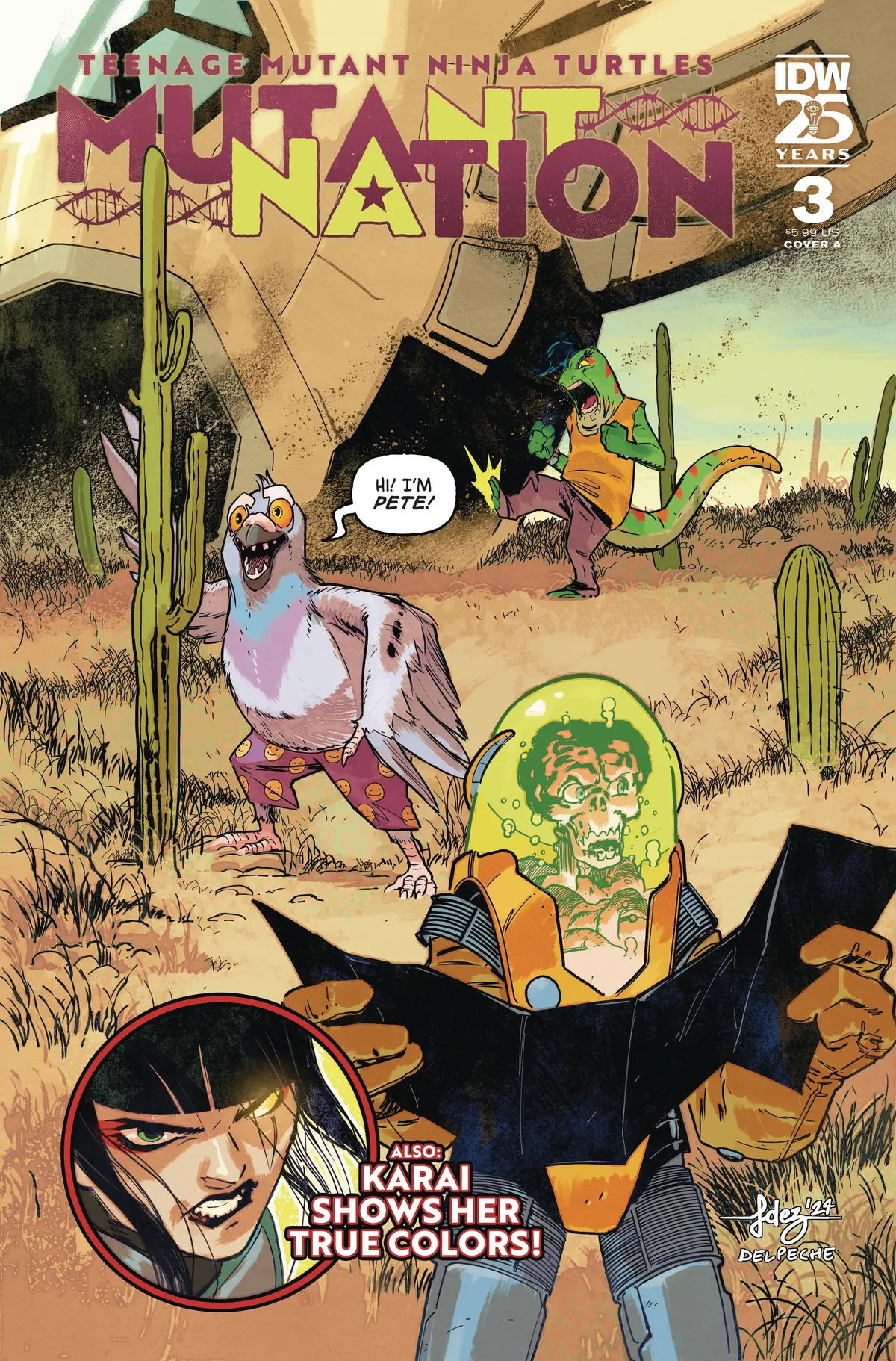 Tmnt Mutant Nation #3 Cvr A Fernandez 1