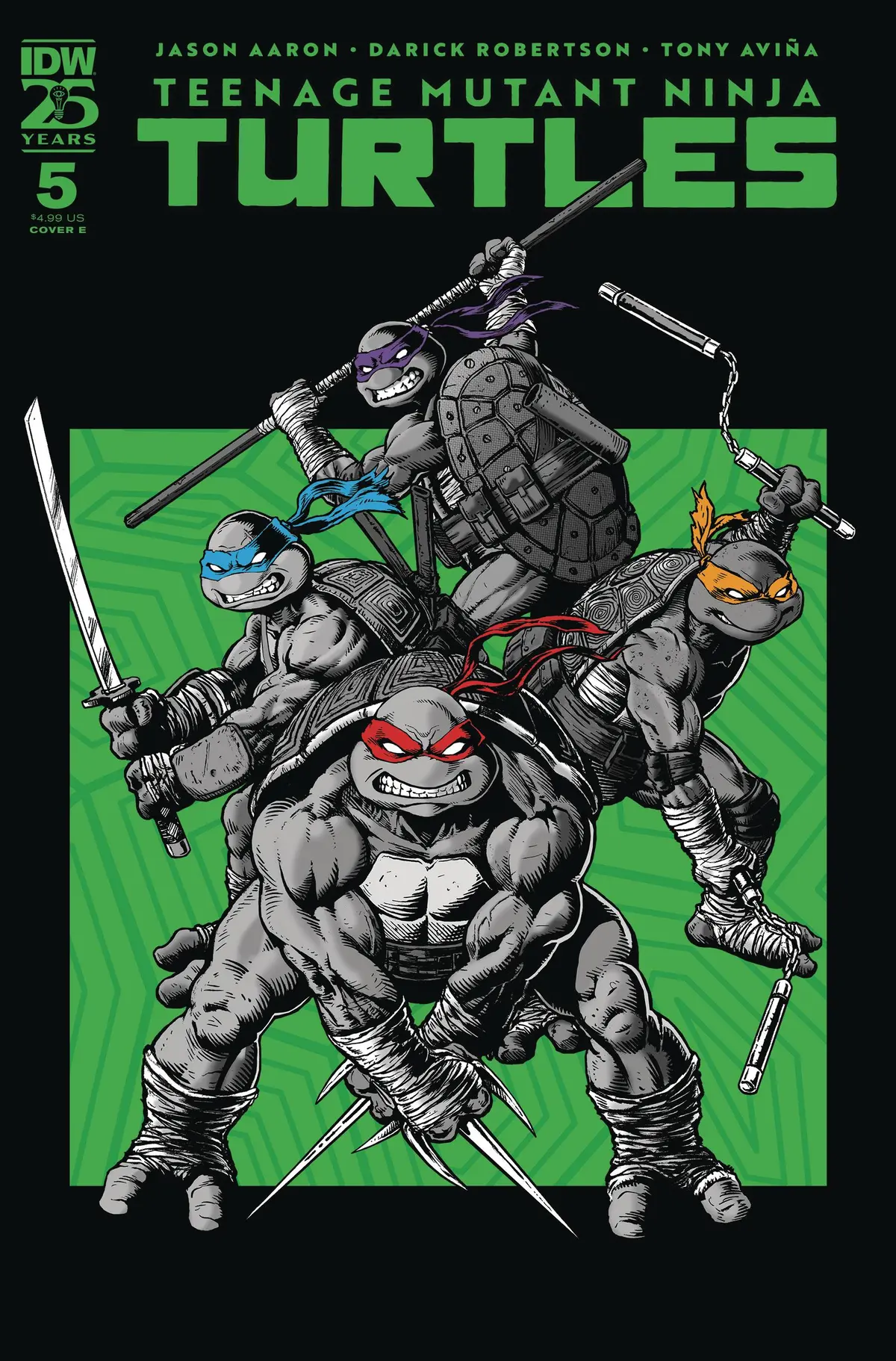 Teenage Mutant Ninja Turtles 2024 #5 Cvr E Robertson 1