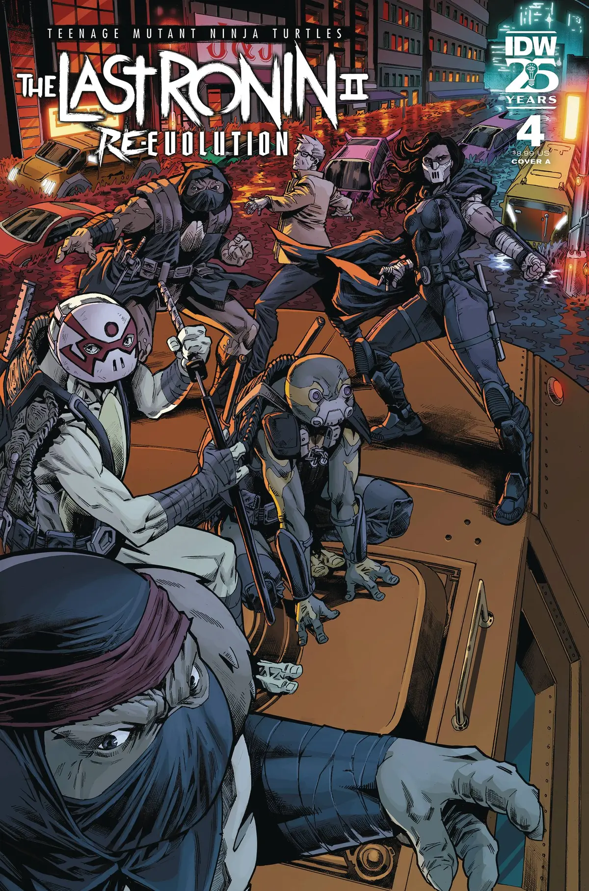 Tmnt The Last Ronin Ii Re Evolution #4 Cvr A Escorzas (Mr) 1