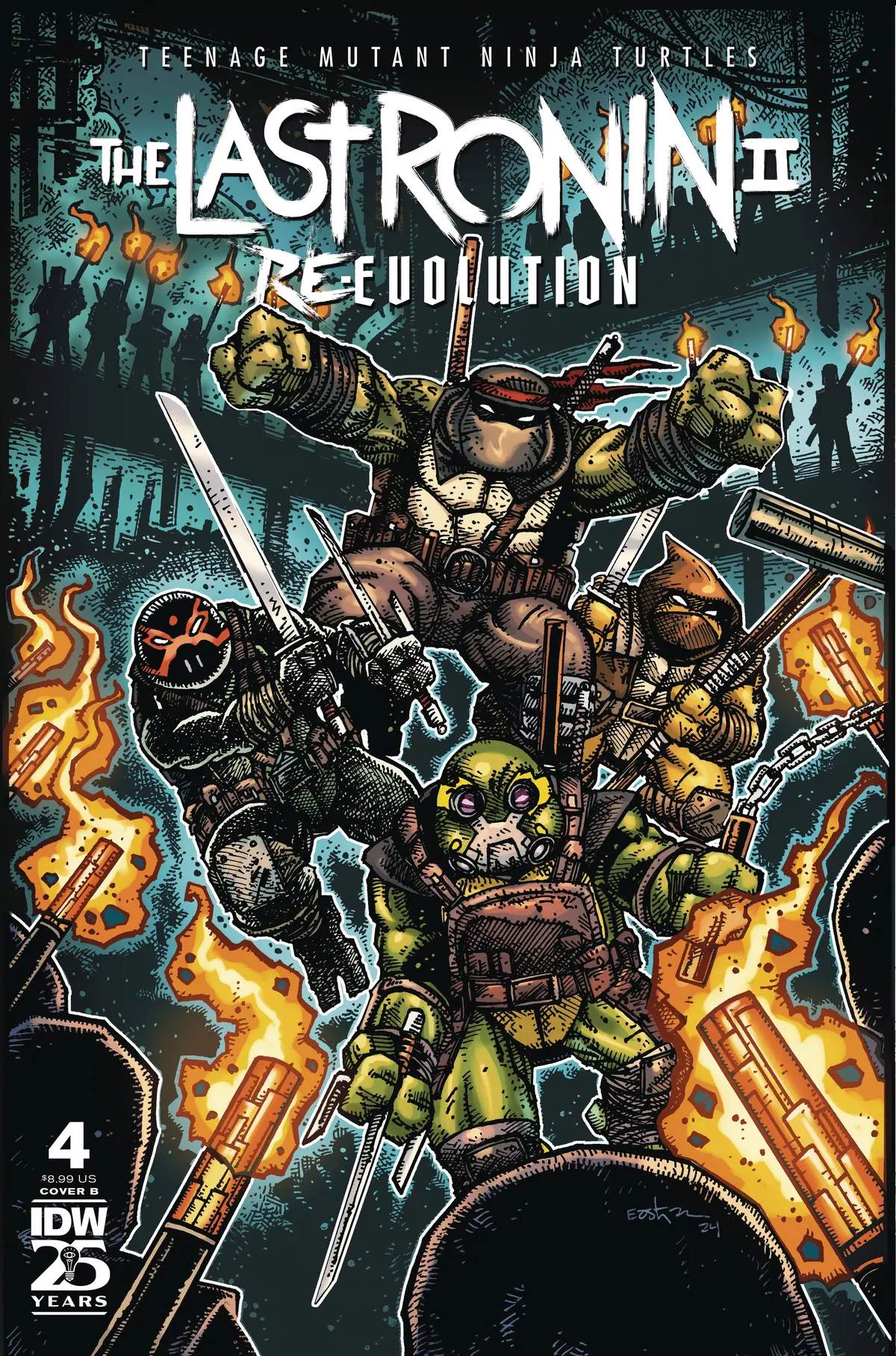 Tmnt The Last Ronin Ii Re Evolution #4 Cvr B Eastman (Mr) 1