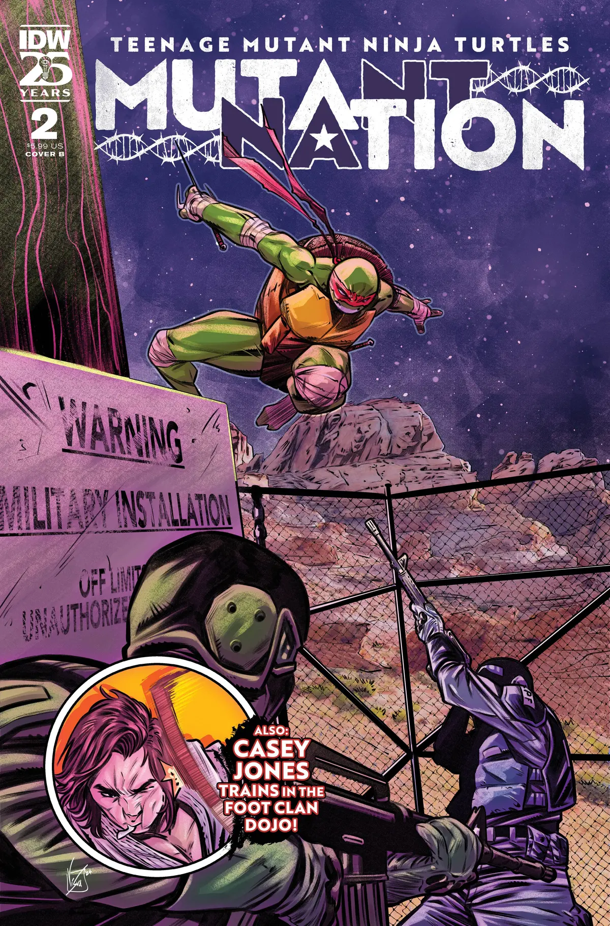 Tmnt Mutant Nation #2 Cvr B Federici 1